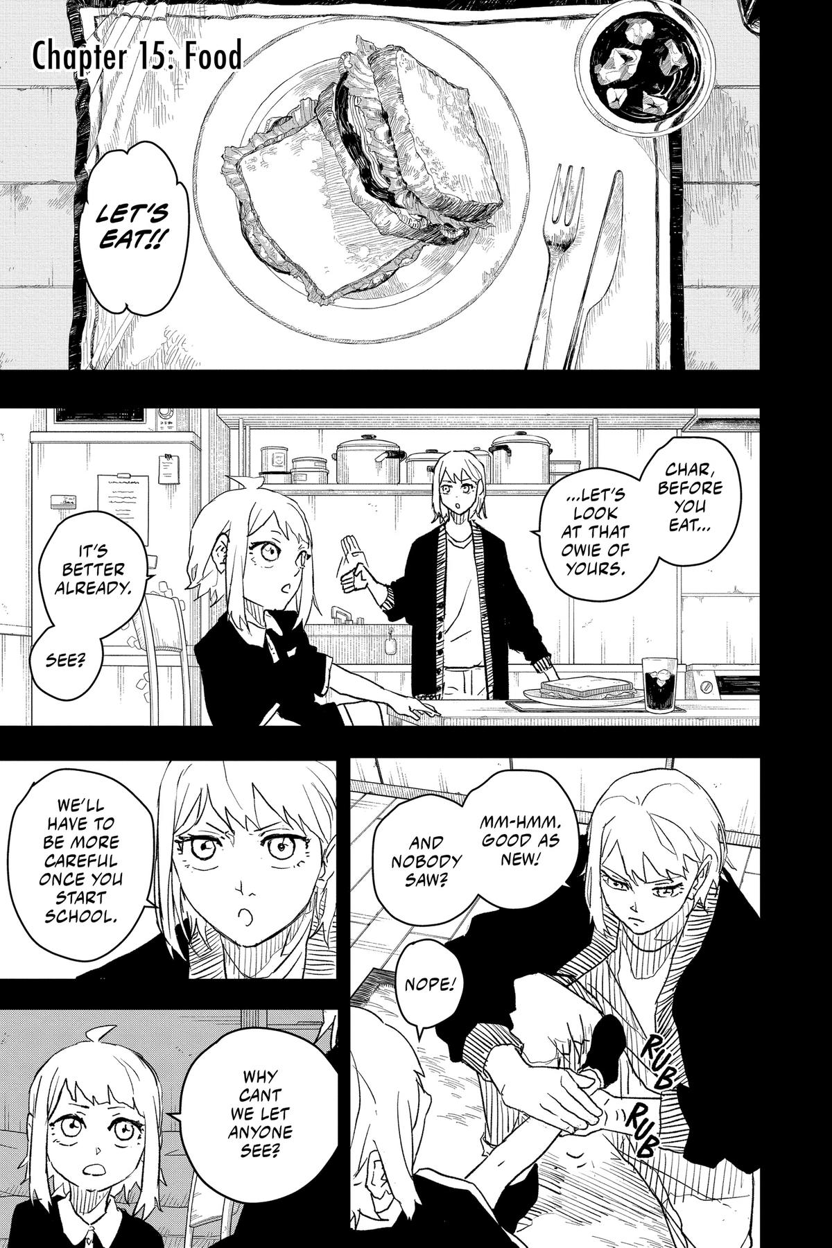 Kagurabachi Chapter 15 - Page 1 - Kagurabachi manga Chapter 15 manga