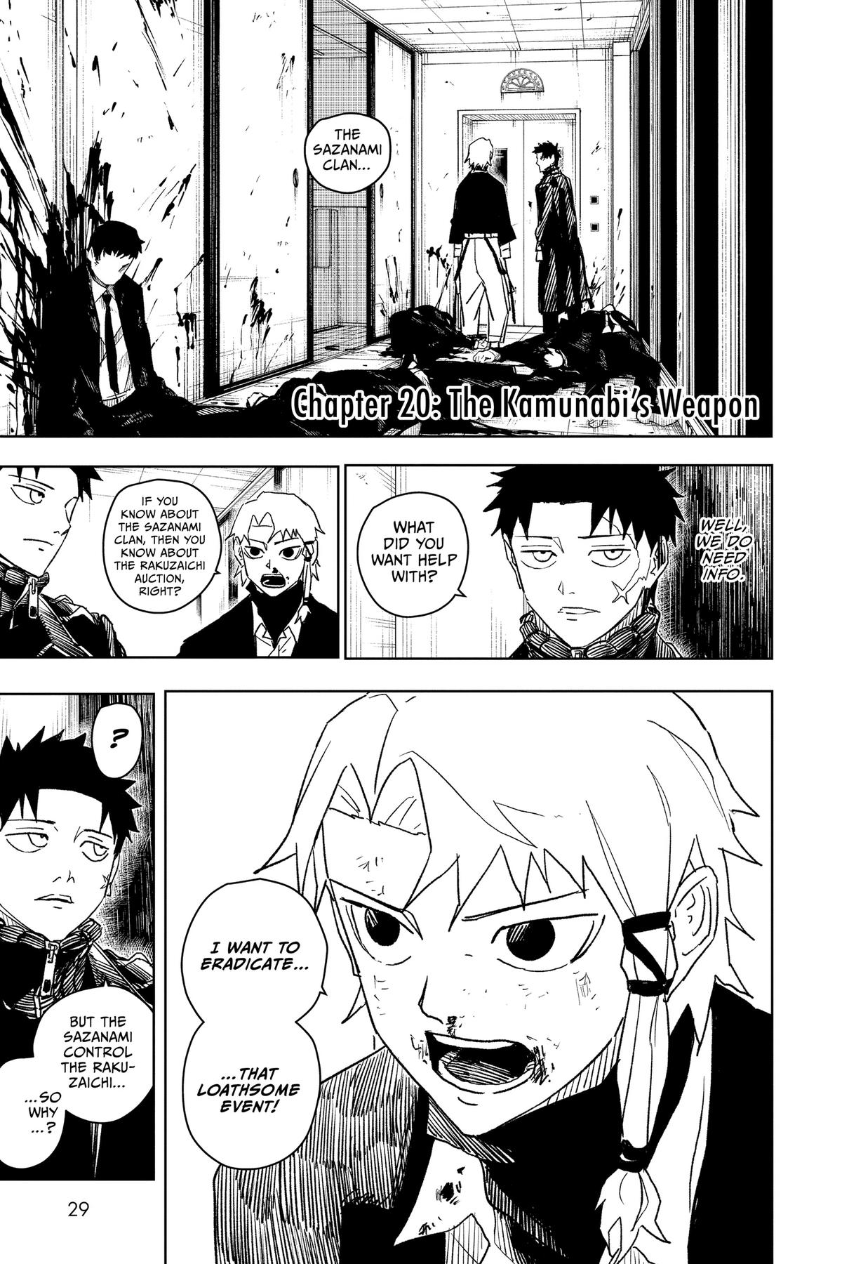 Kagurabachi Chapter 20 - Page 1 - Kagurabachi manga Chapter 20 manga
