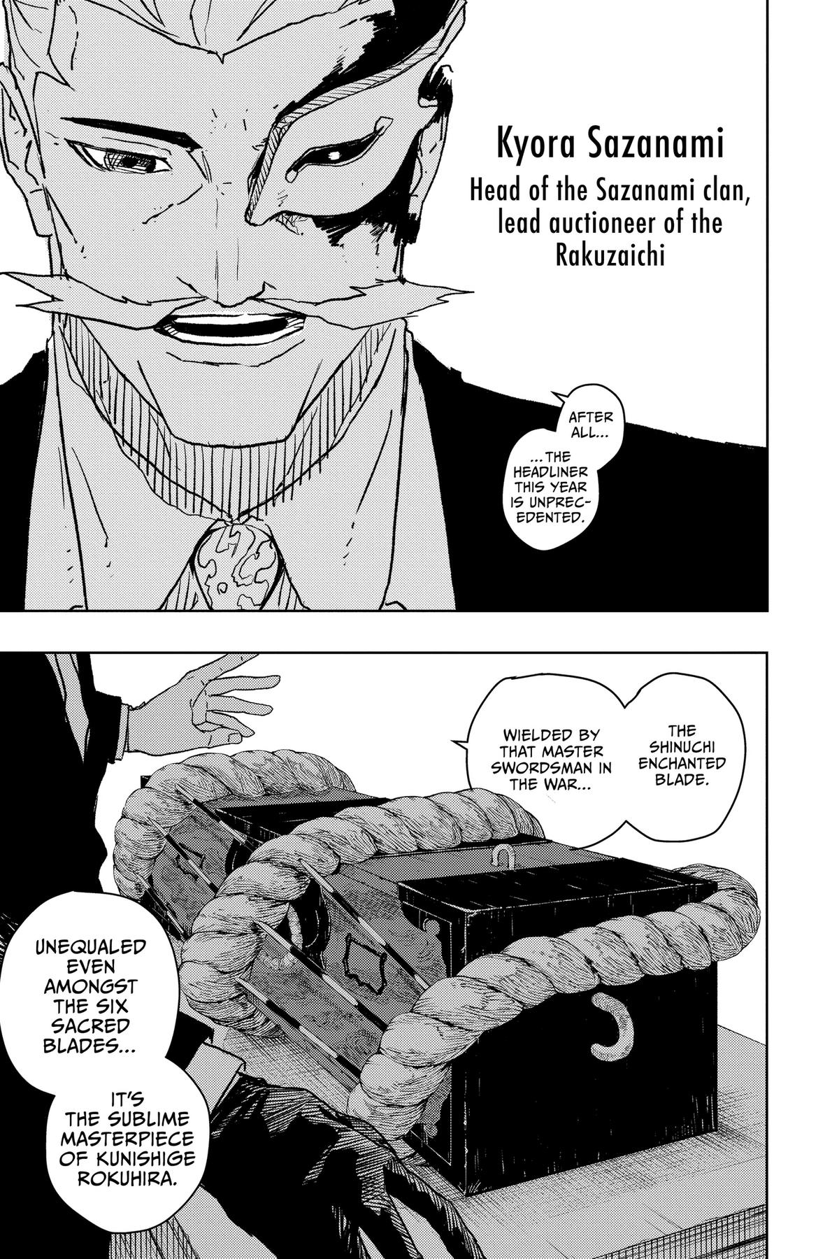 Kagurabachi Chapter 19