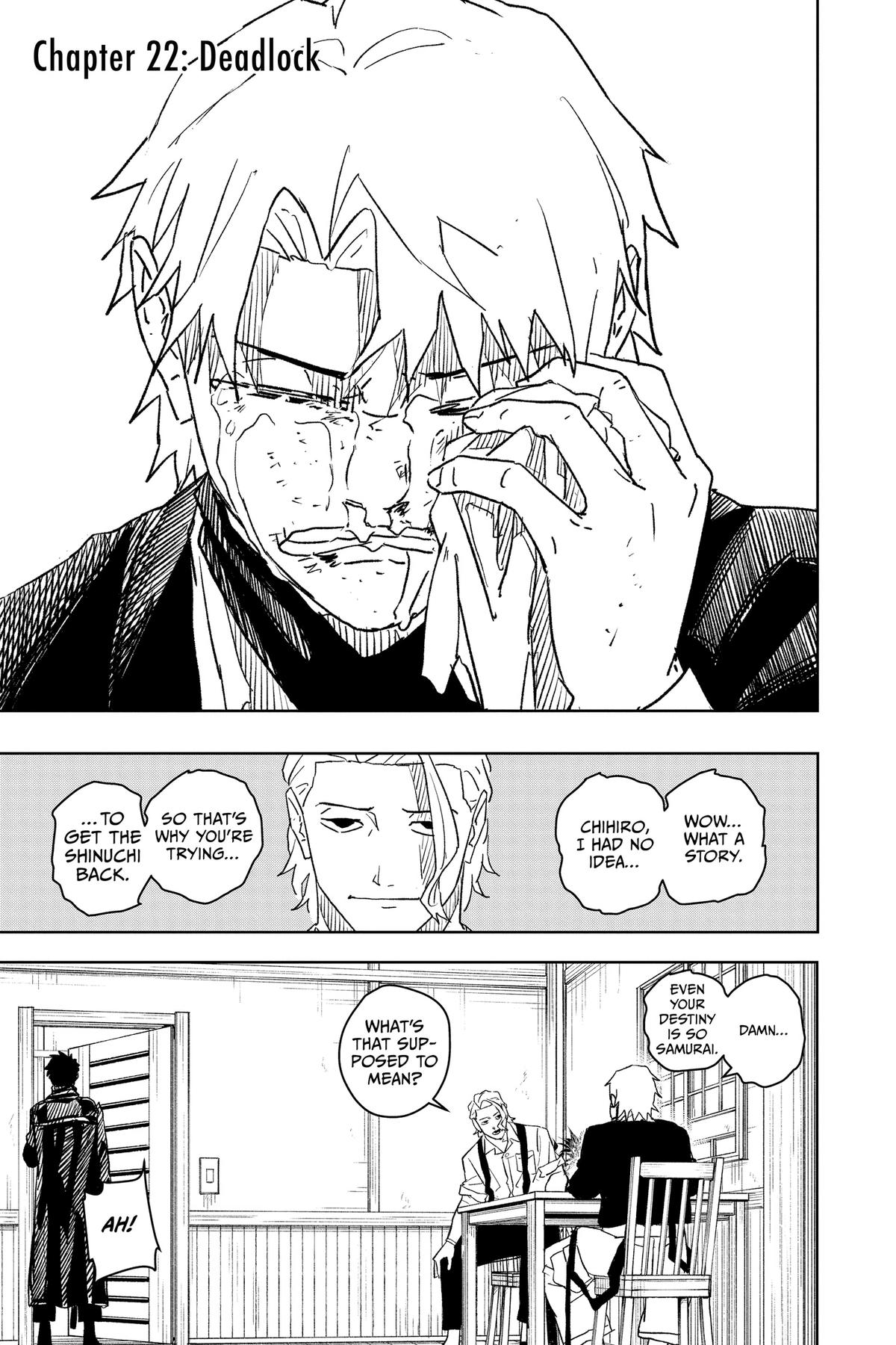 Kagurabachi Chapter 22 - Page 1 - Kagurabachi manga Chapter 22 manga