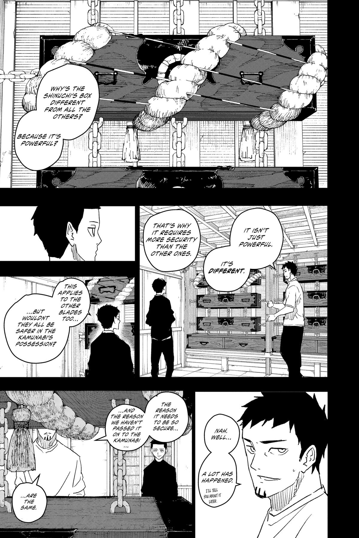 Kagurabachi Chapter 22