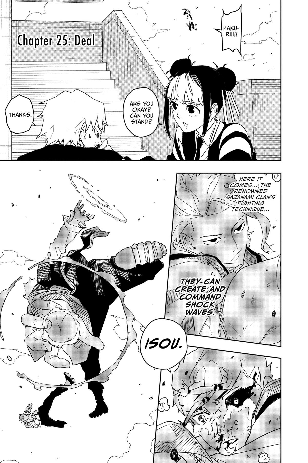 Kagurabachi Chapter 25 - Page 1 - Kagurabachi manga Chapter 25 manga