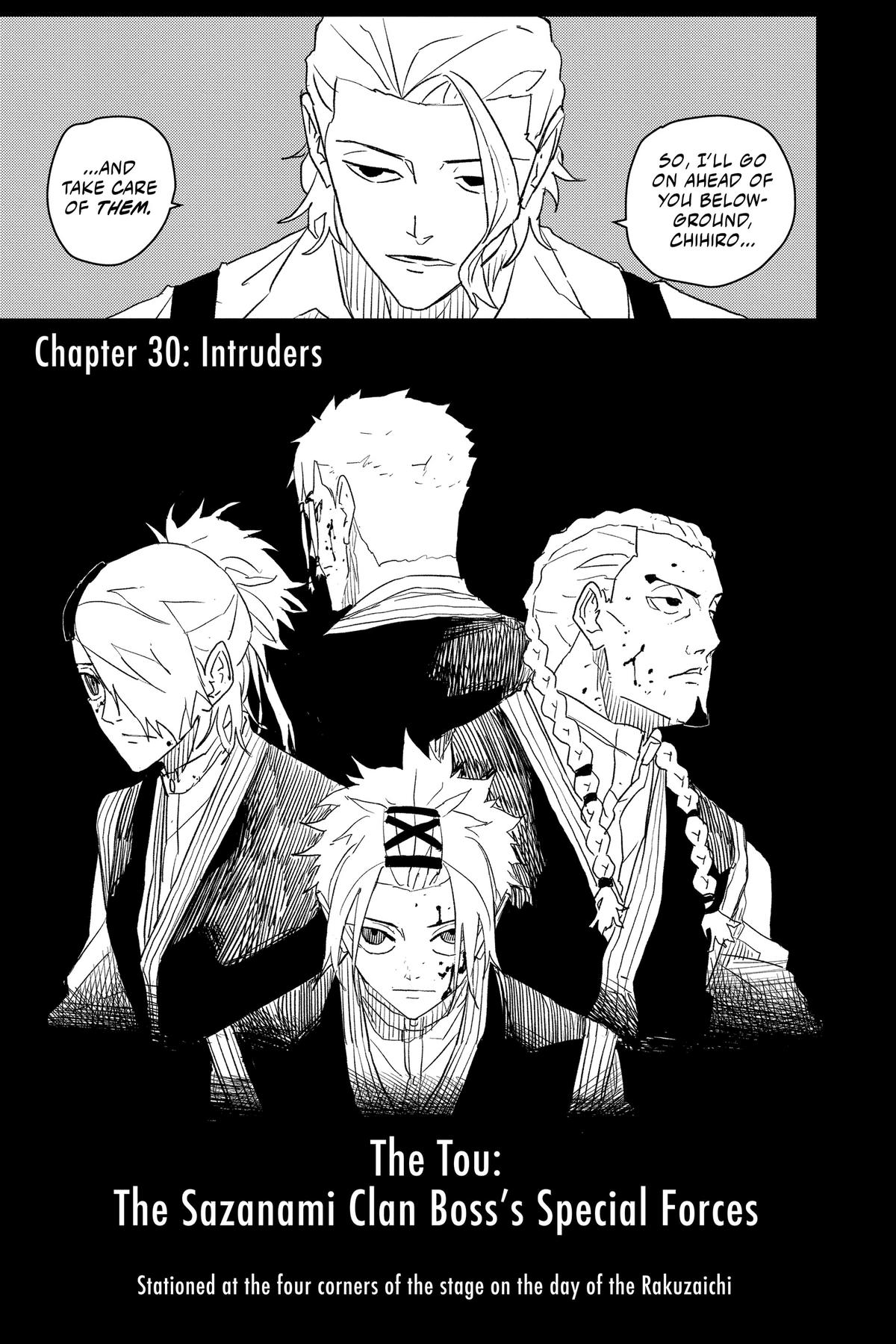 Kagurabachi Chapter 30 - Page 1 - Kagurabachi manga Chapter 30 manga