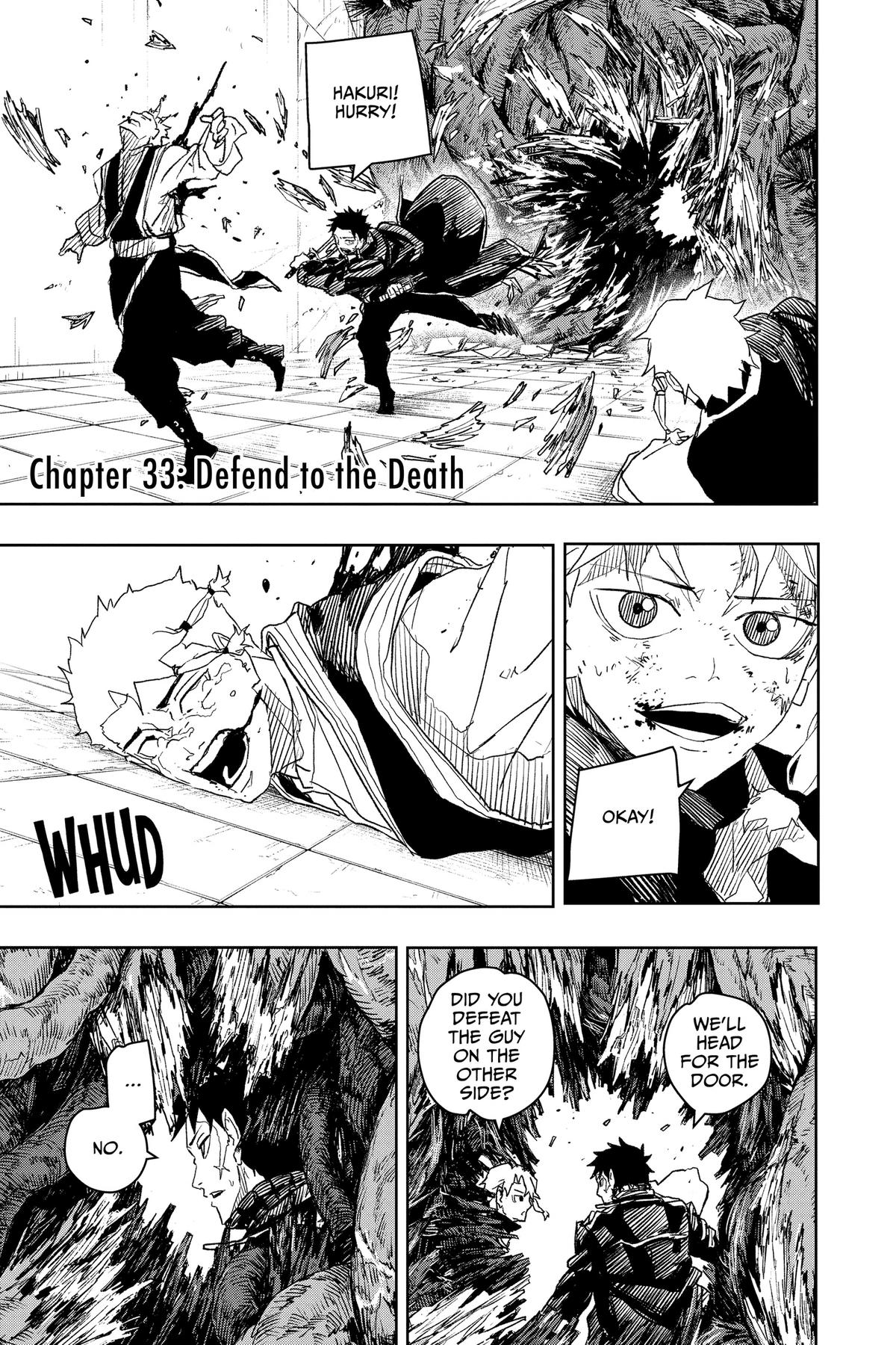 Kagurabachi Chapter 33 - Page 1 - Kagurabachi manga Chapter 33 manga