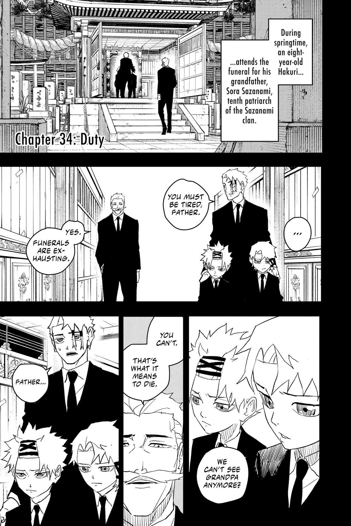 Kagurabachi Chapter 34 - Page 1 - Kagurabachi manga Chapter 34 manga