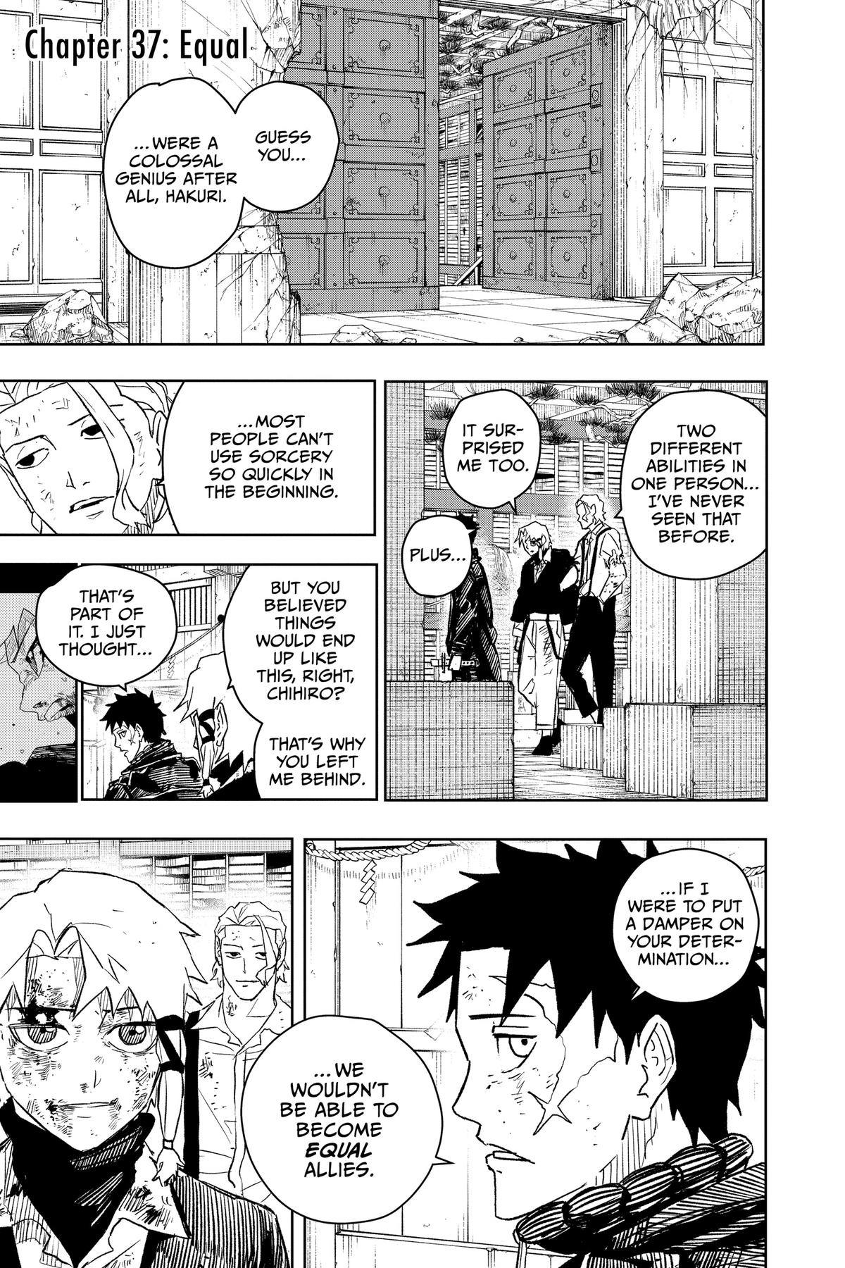 Kagurabachi Chapter 37 - Page 1 - Kagurabachi manga Chapter 37 manga