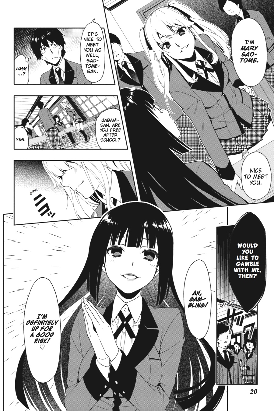 Kakegurui - Compulsive Gambler Chapter 1 20