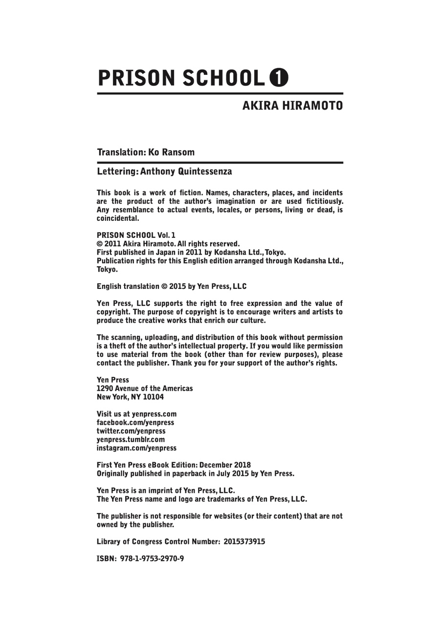 Prison School Chapter 8