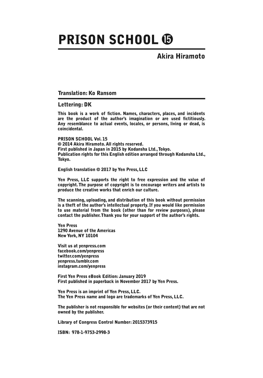 Prison School Chapter 148