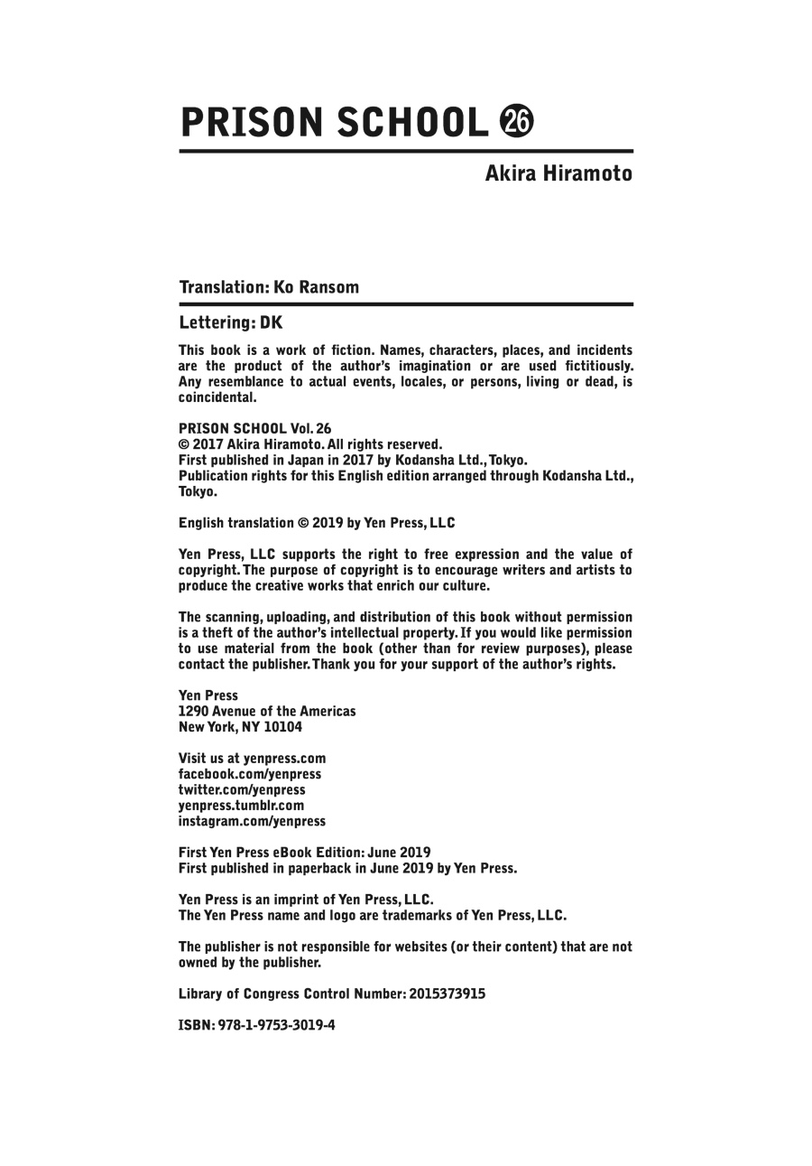 Prison School Chapter 257