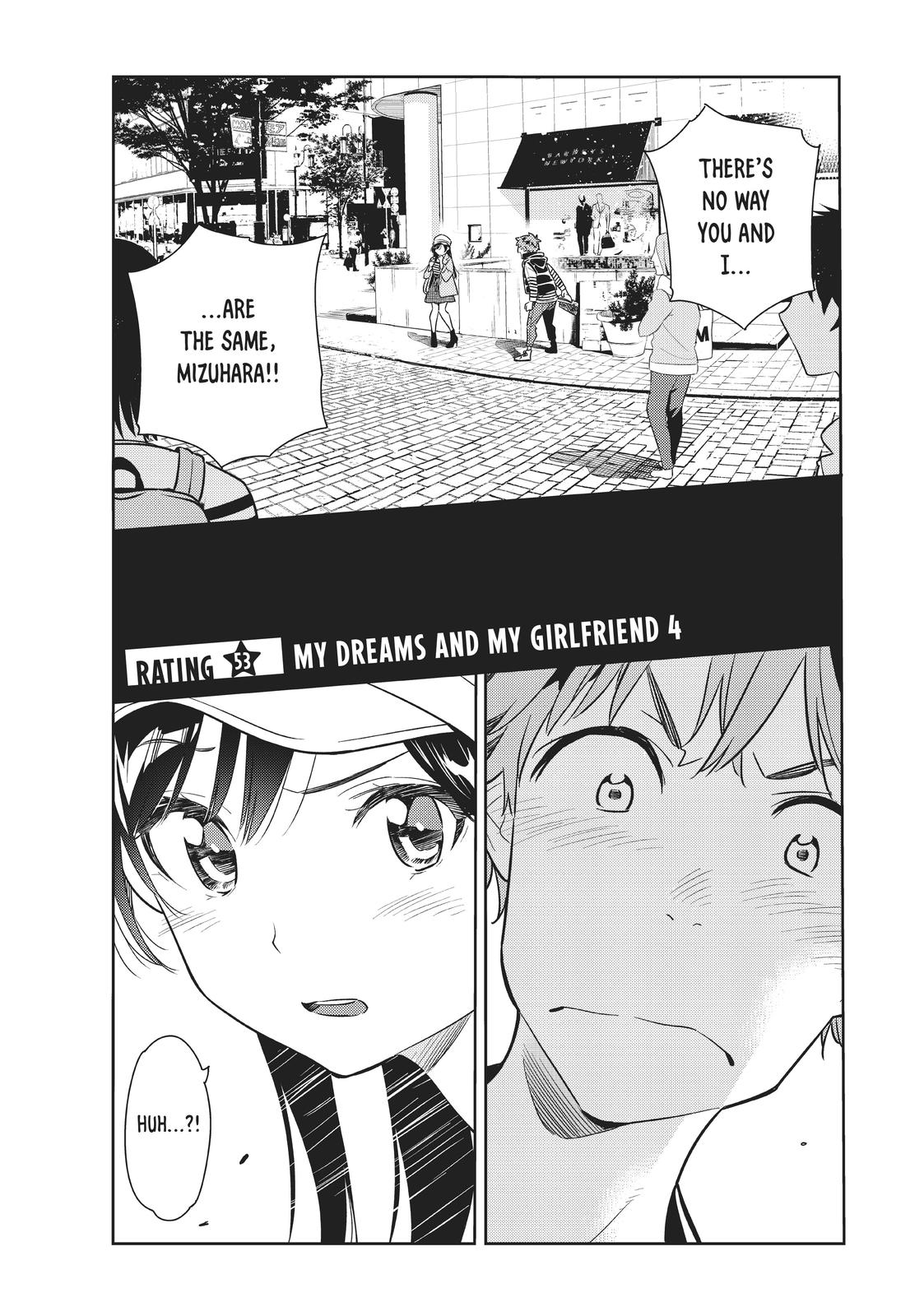 Rent A Girlfriend Chapter 53 - Page 1 - Rent A Girlfriend manga Chapter 53 manga