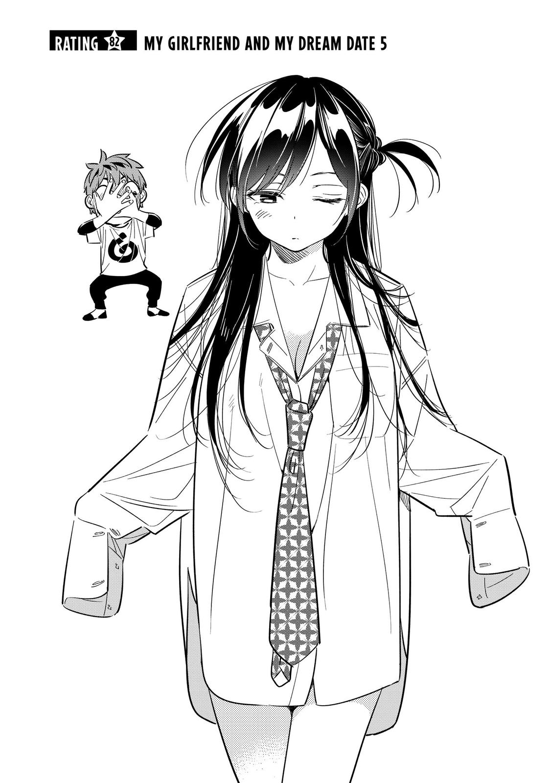Rent A Girlfriend Chapter 82 - Page 1 - Rent A Girlfriend manga Chapter 82 manga