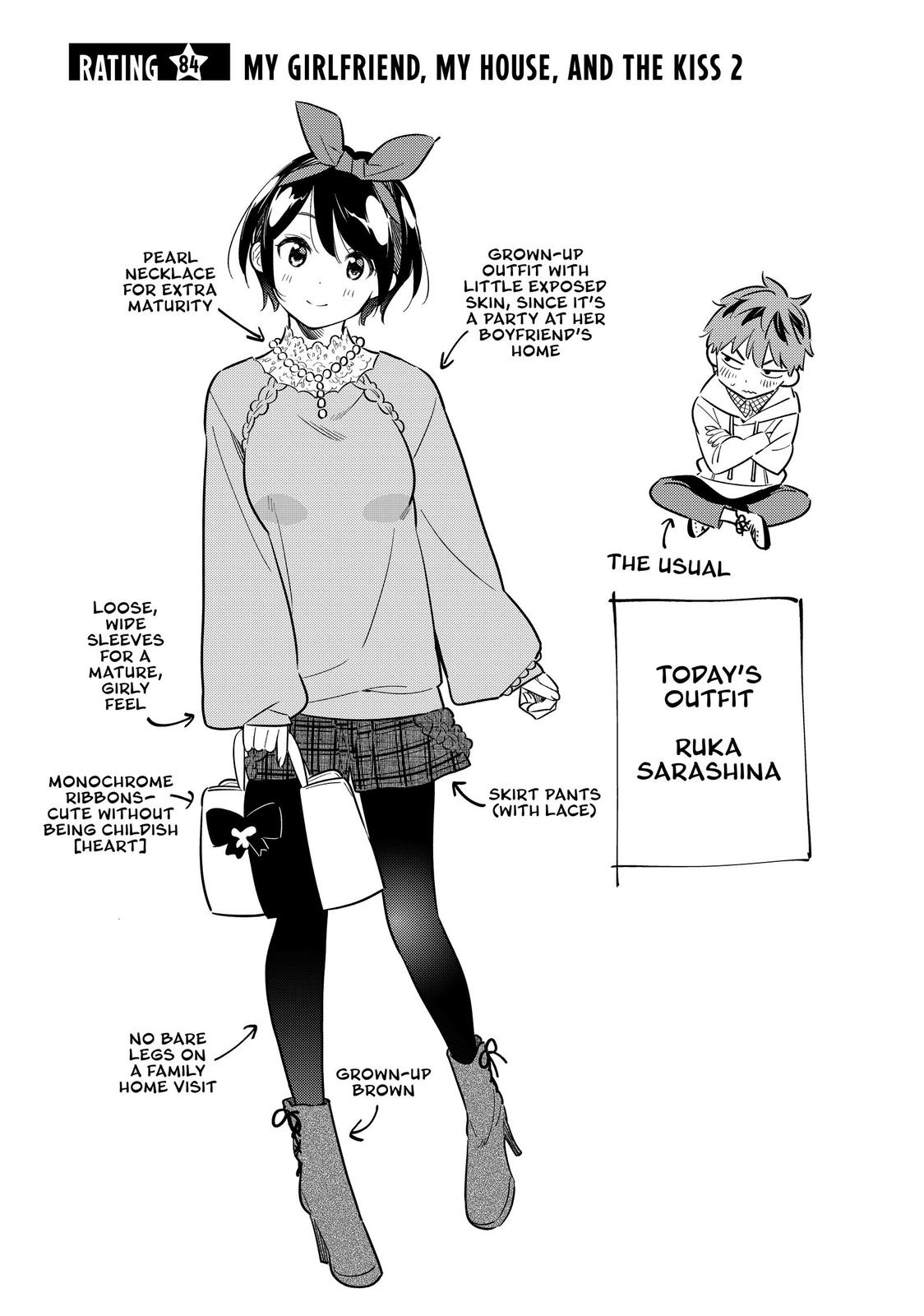 Rent A Girlfriend Chapter 84 - Page 1 - Rent A Girlfriend manga Chapter 84 manga