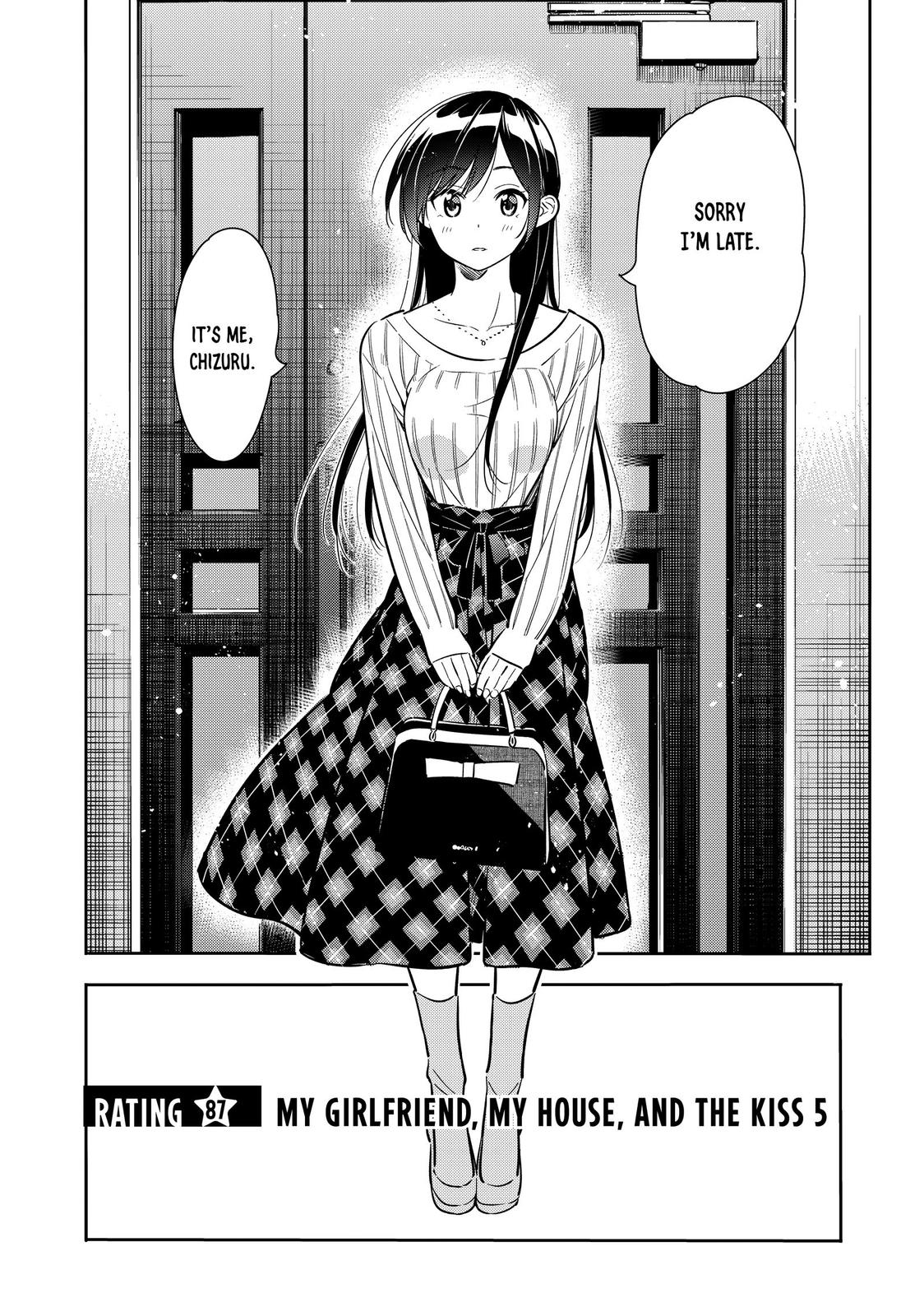 Rent A Girlfriend Chapter 87 - Page 1 - Rent A Girlfriend manga Chapter 87 manga