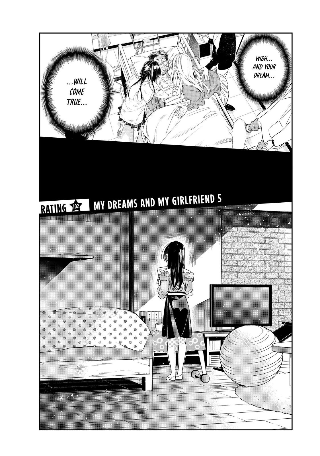 Rent A Girlfriend Chapter 102 - Page 1 - Rent A Girlfriend manga Chapter 102 manga