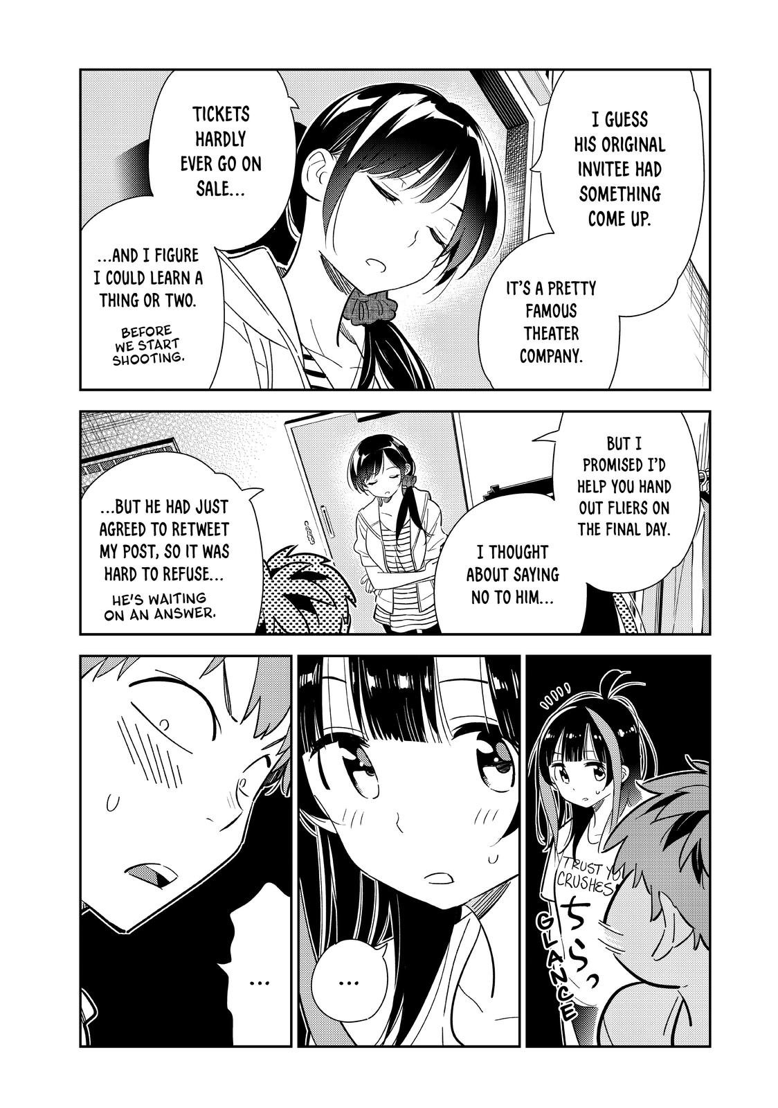 Rent A Girlfriend Chapter 124 - Page 3 - Rent A Girlfriend manga Chapter 124 manga