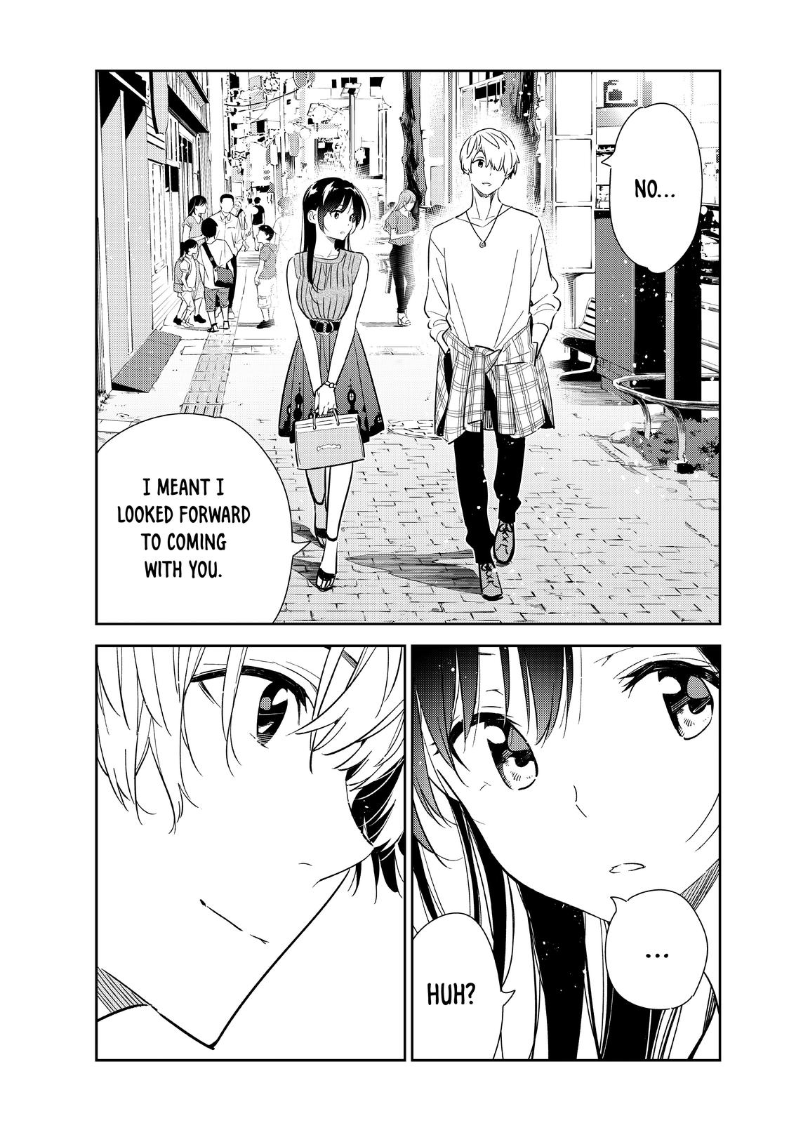 Rent A Girlfriend Chapter 125 - Page 1 - Rent A Girlfriend manga Chapter 125 manga
