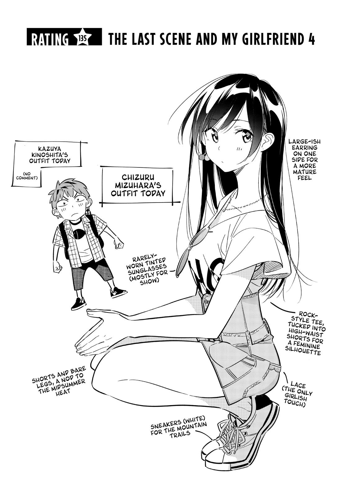 Rent A Girlfriend Chapter 135 - Page 1 - Rent A Girlfriend manga Chapter 135 manga