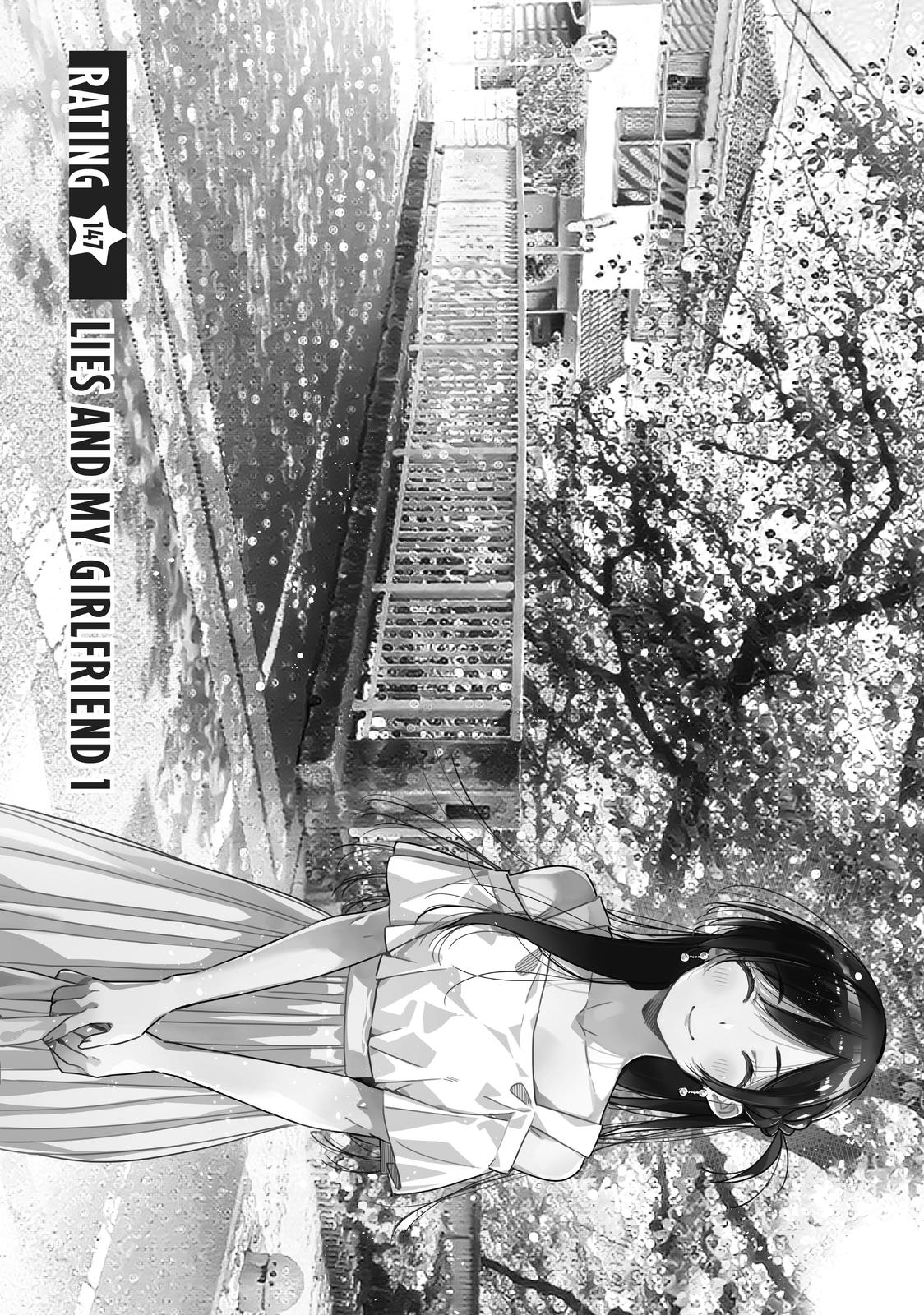 Rent A Girlfriend Chapter 147 - Page 1 - Rent A Girlfriend manga Chapter 147 manga
