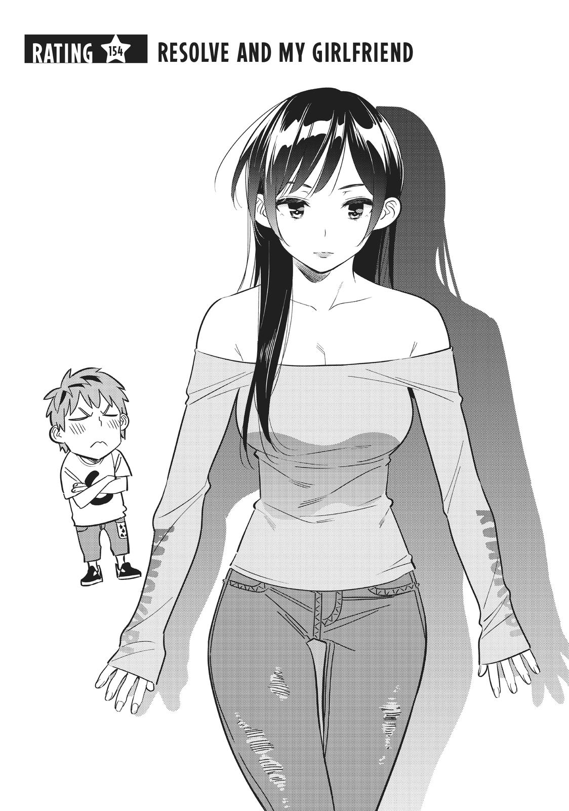Rent A Girlfriend Chapter 154 - Page 1 - Rent A Girlfriend manga Chapter 154 manga