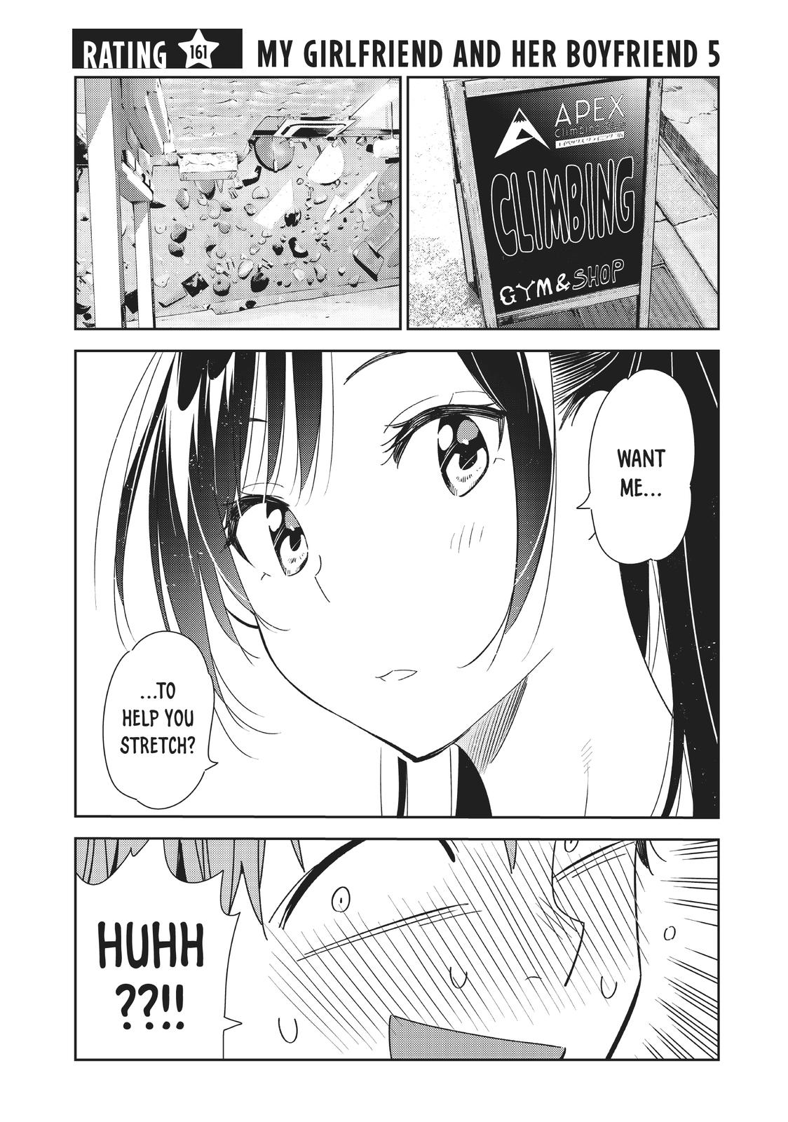 Rent A Girlfriend Chapter 161 - Page 1 - Rent A Girlfriend manga Chapter 161 manga