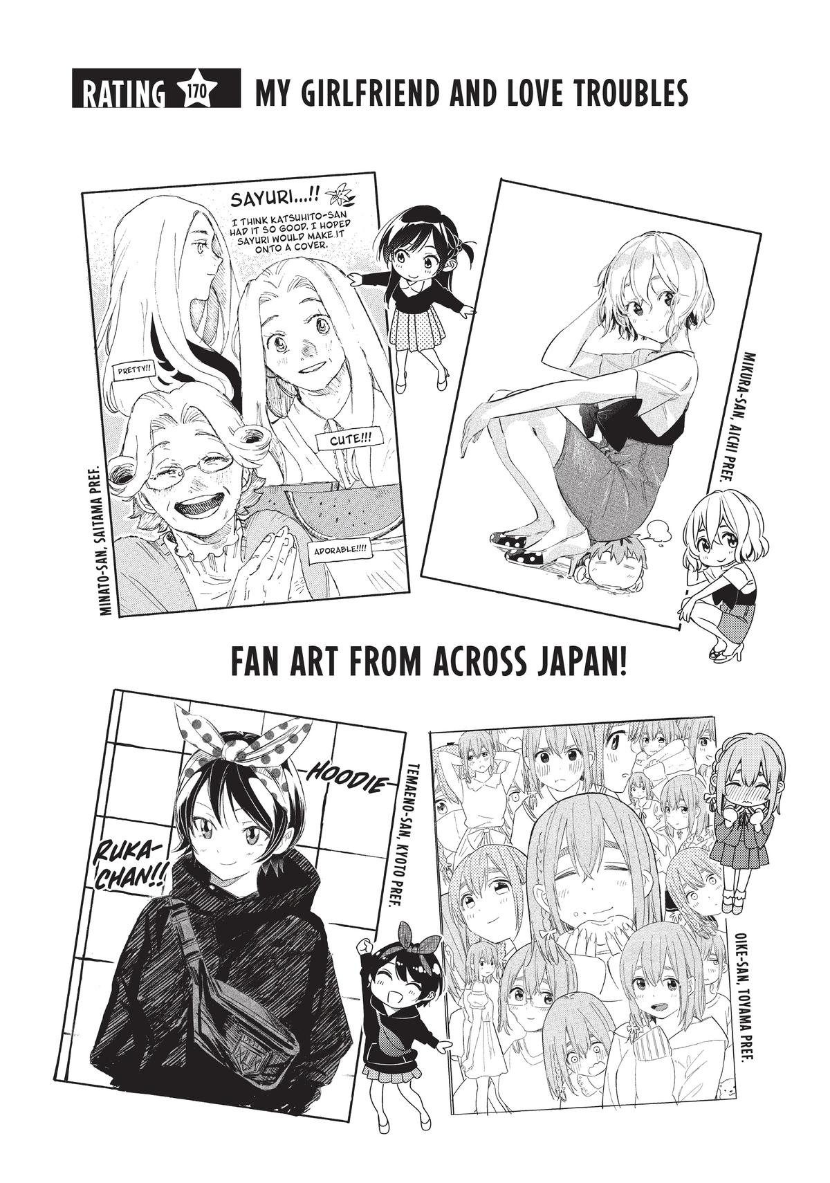 Rent A Girlfriend Chapter 170 - Page 1 - Rent A Girlfriend manga Chapter 170 manga