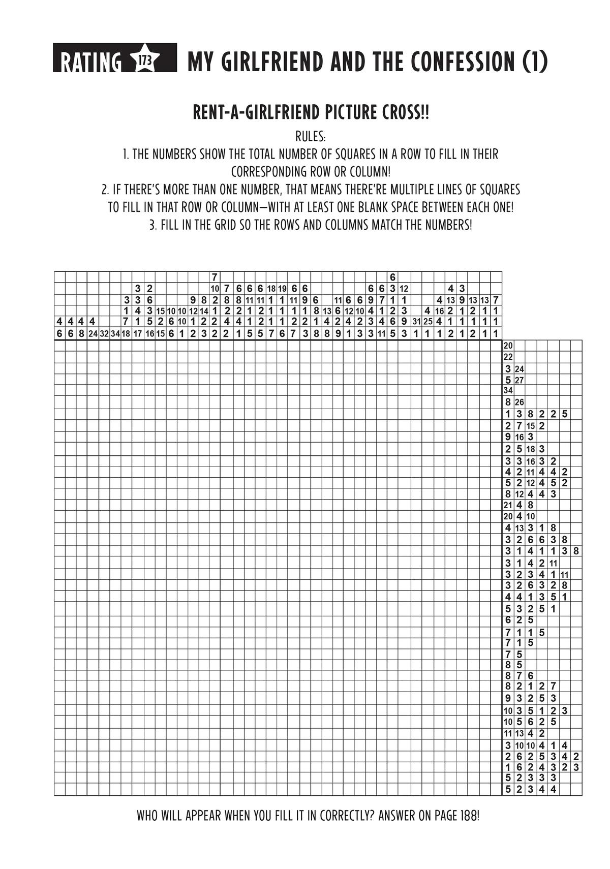 Rent A Girlfriend Chapter 173 - Page 1 - Rent A Girlfriend manga Chapter 173 manga