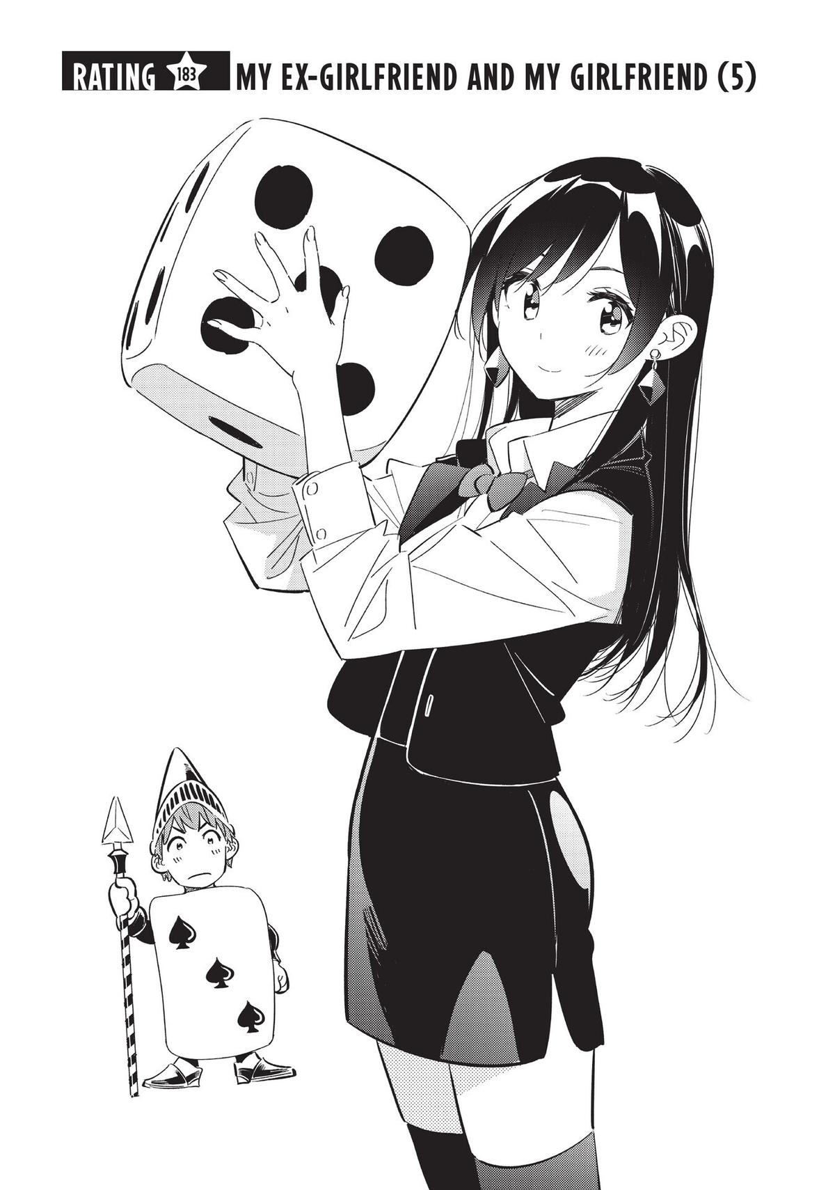 Rent A Girlfriend Chapter 183 - Page 1 - Rent A Girlfriend manga Chapter 183 manga