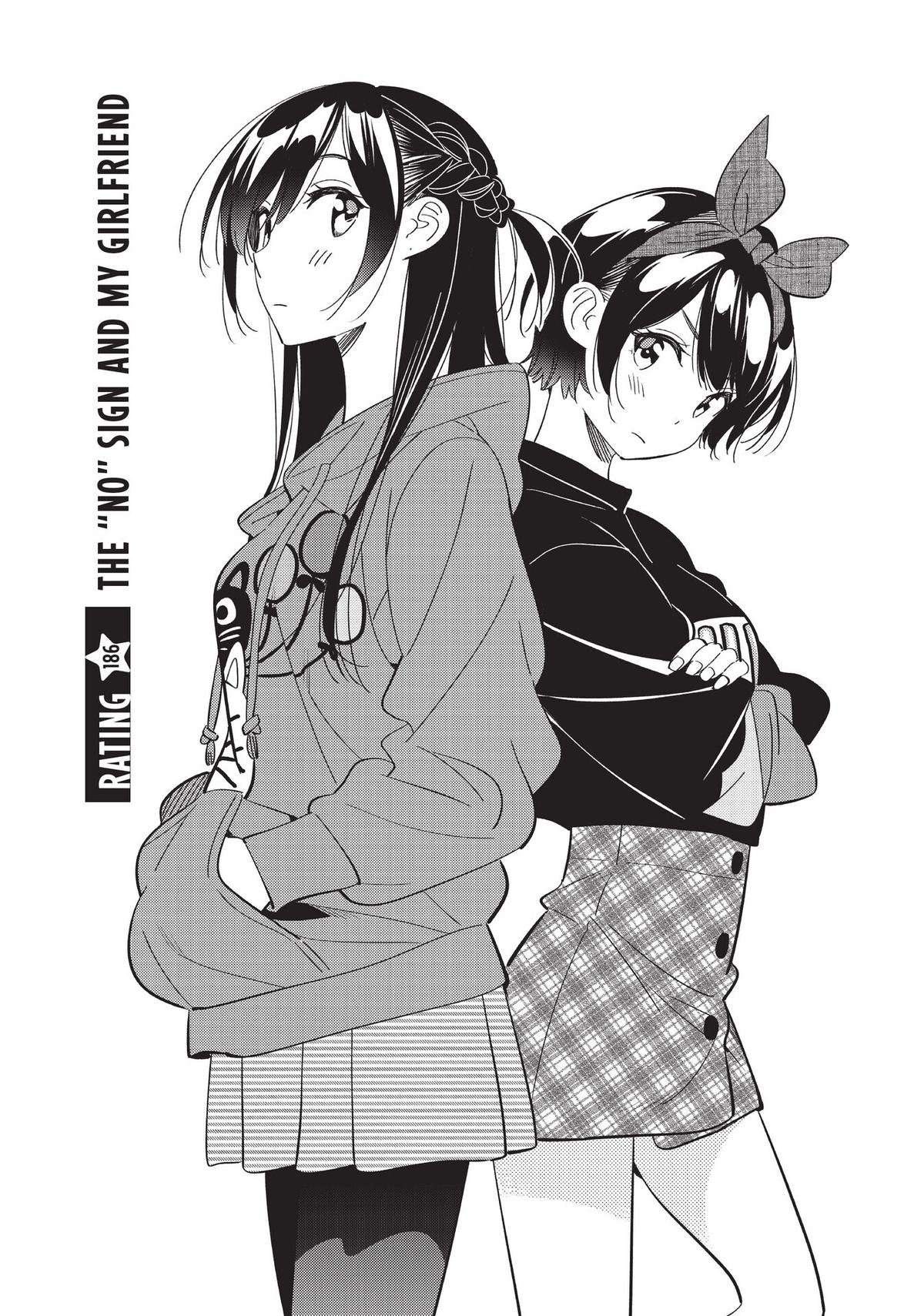 Rent A Girlfriend Chapter 186 - Page 1 - Rent A Girlfriend manga Chapter 186 manga