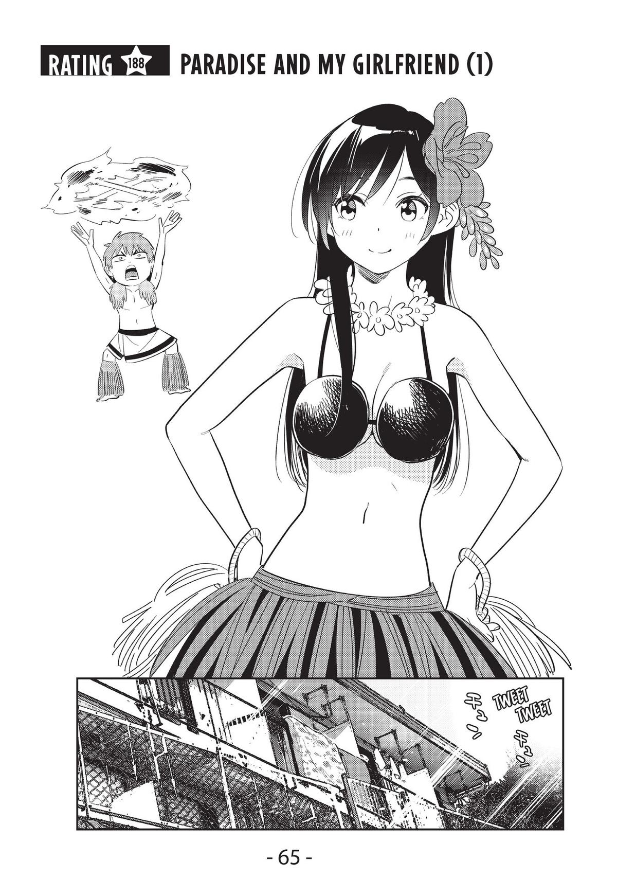 Rent A Girlfriend Chapter 188 - Page 1 - Rent A Girlfriend manga Chapter 188 manga