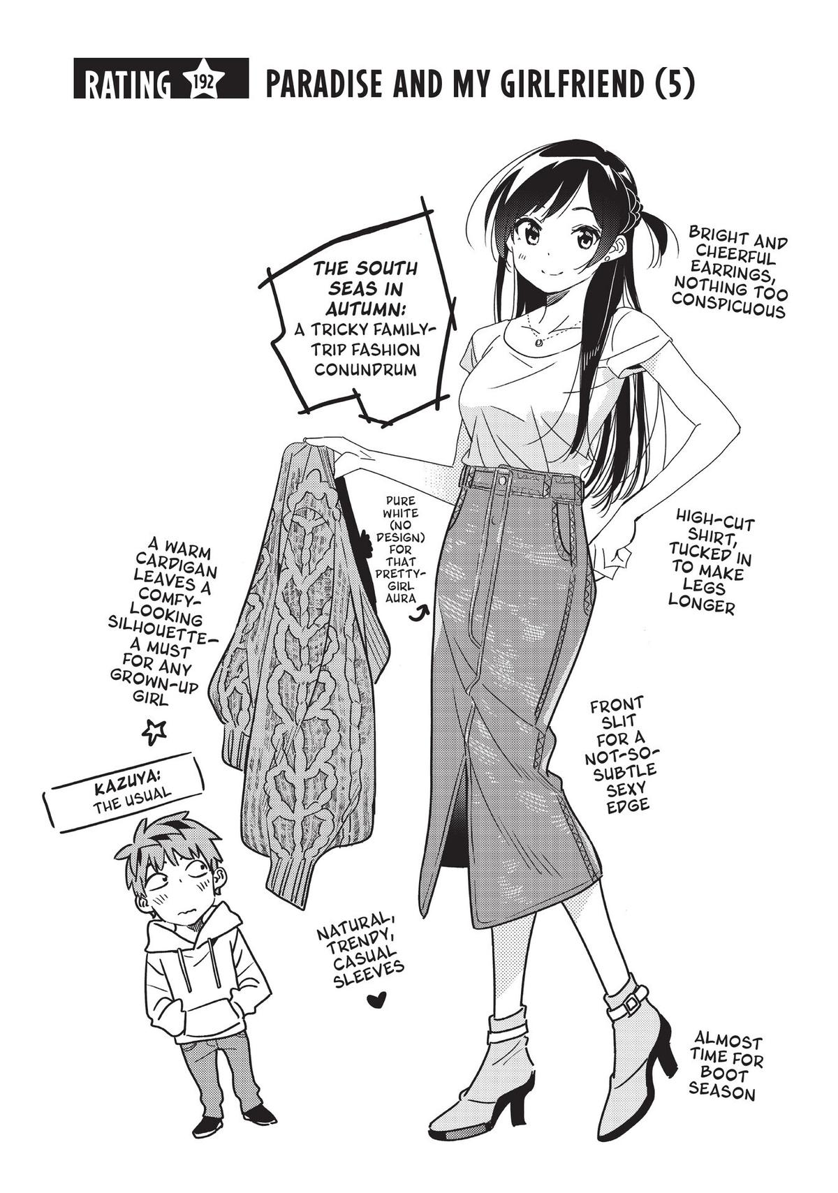 Rent A Girlfriend Chapter 192 - Page 1 - Rent A Girlfriend manga Chapter 192 manga