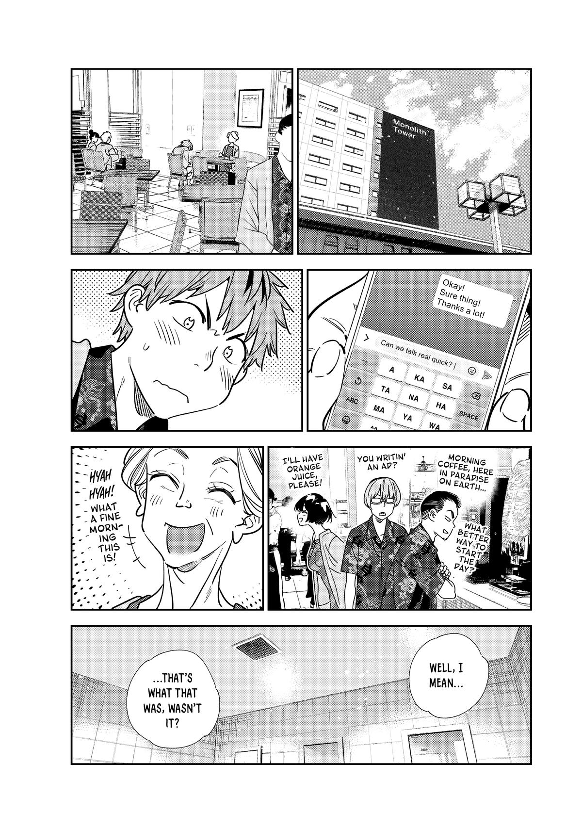 Rent A Girlfriend Chapter 208 - Page 1 - Rent A Girlfriend manga Chapter 208 manga