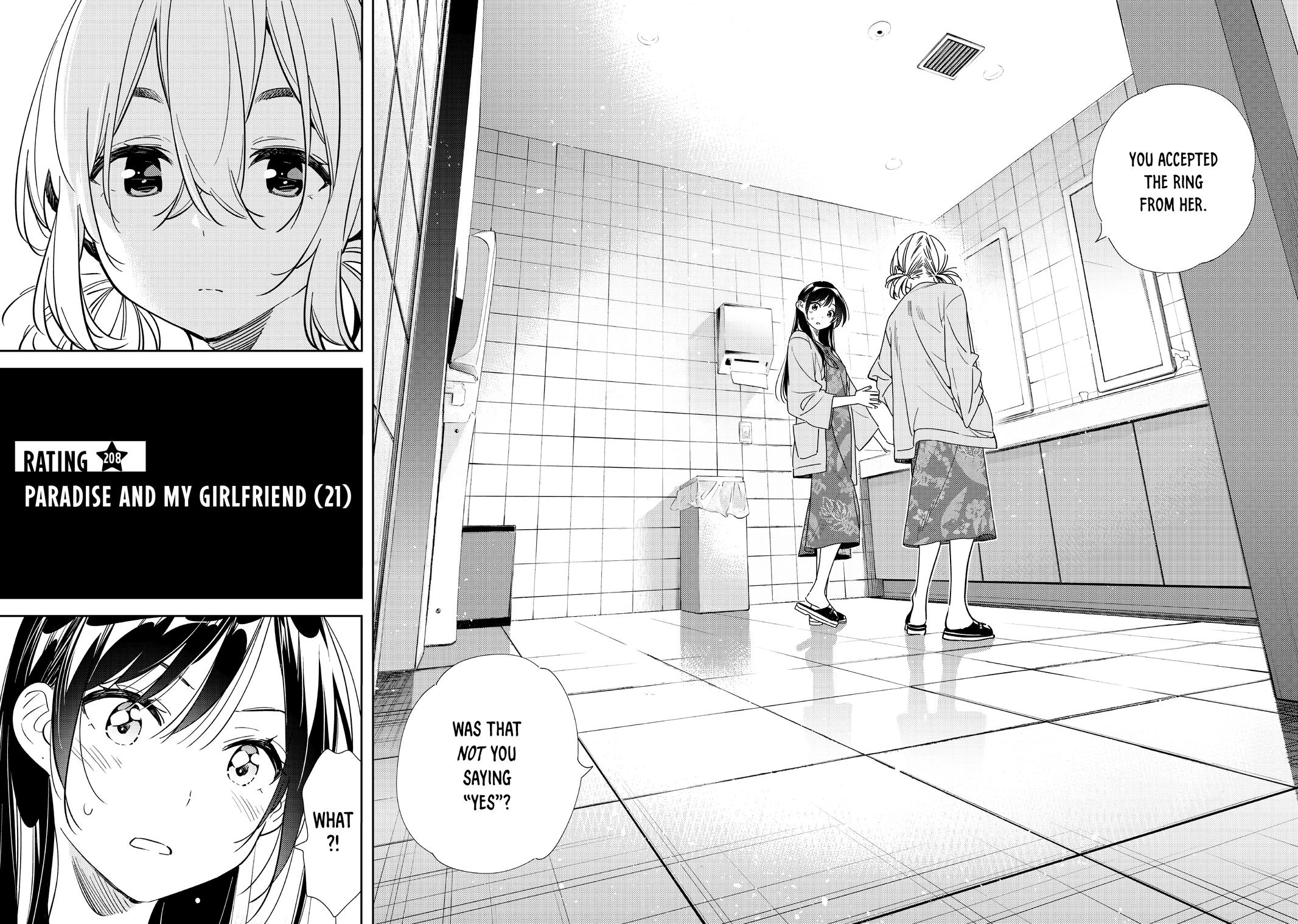 Rent A Girlfriend Chapter 208 - Page 2 - Rent A Girlfriend manga Chapter 208 manga