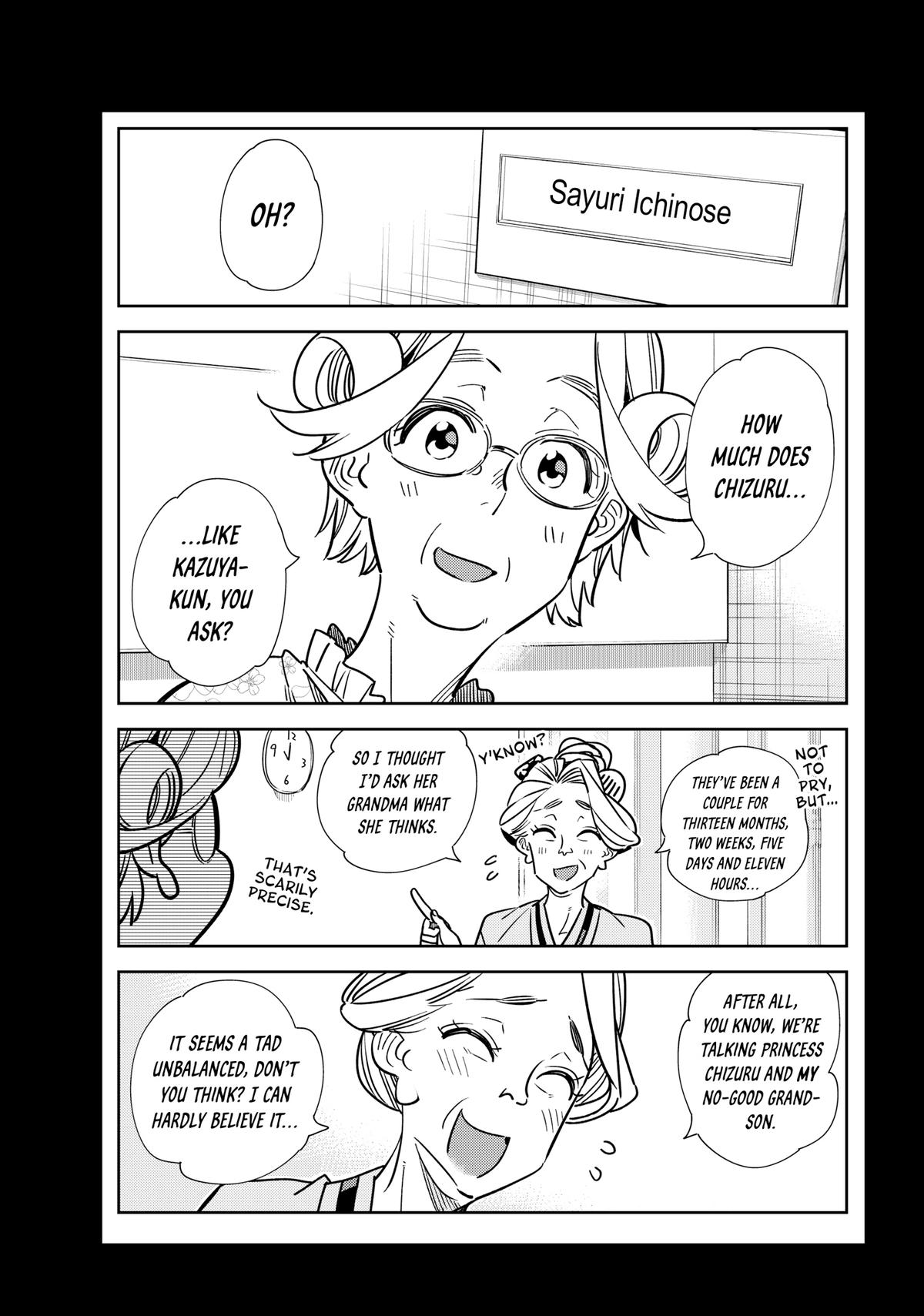 Rent A Girlfriend Chapter 223 - Page 1 - Rent A Girlfriend manga Chapter 223 manga