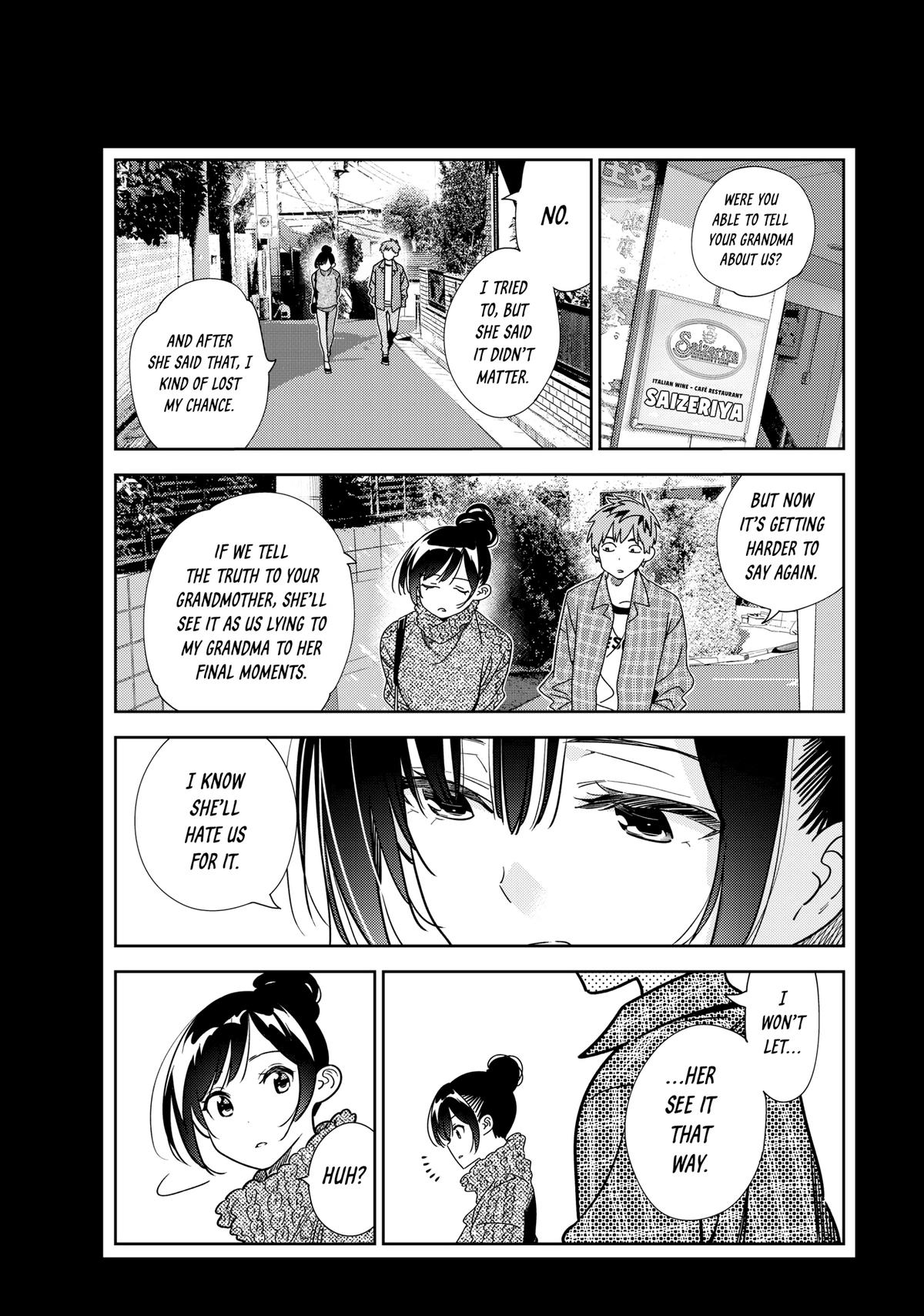Rent A Girlfriend Chapter 224 - Page 1 - Rent A Girlfriend manga Chapter 224 manga