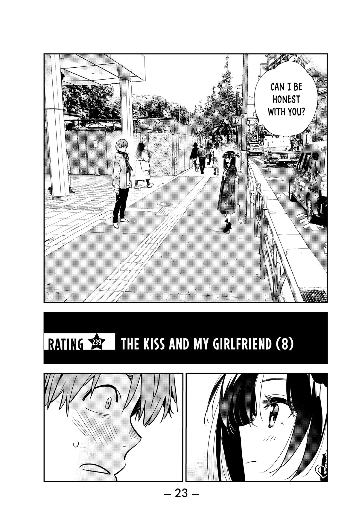 Rent A Girlfriend Chapter 239 - Page 1 - Rent A Girlfriend manga Chapter 239 manga