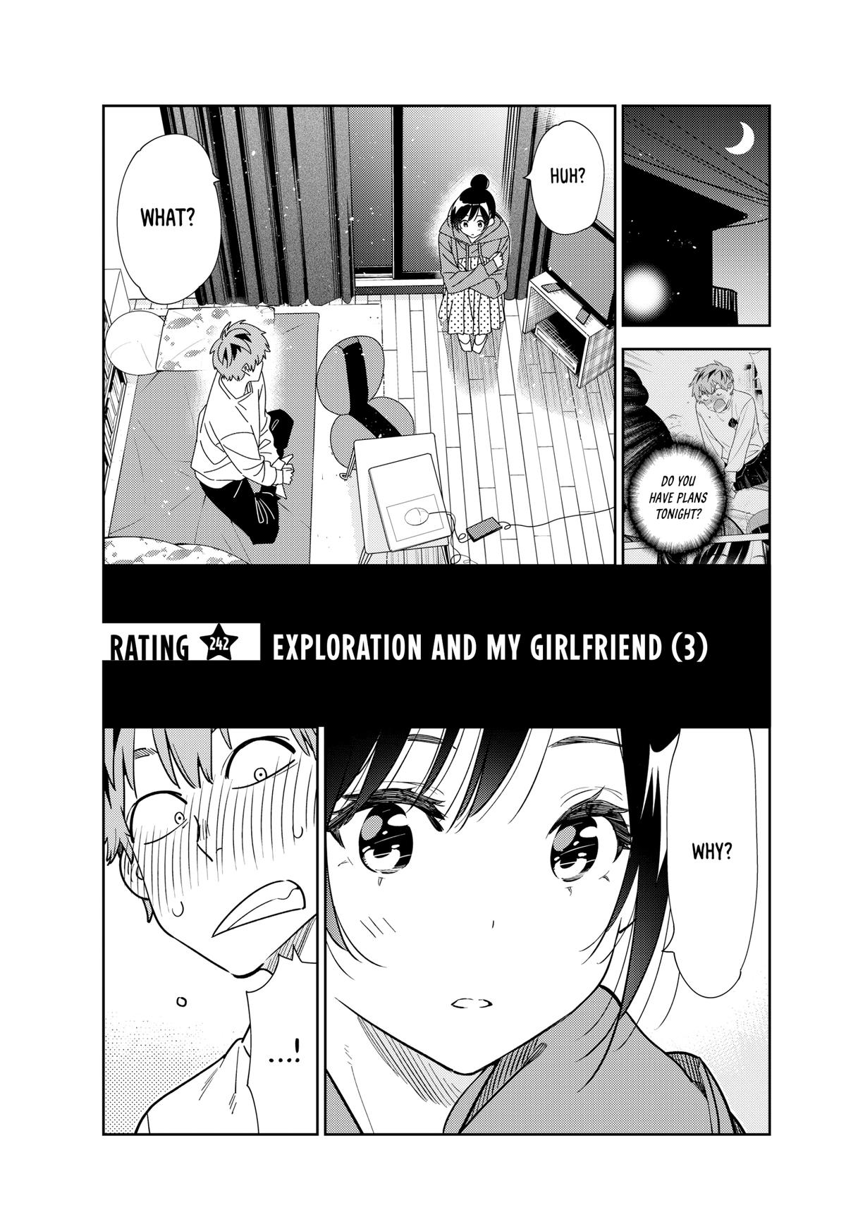 Rent A Girlfriend Chapter 242 - Page 1 - Rent A Girlfriend manga Chapter 242 manga