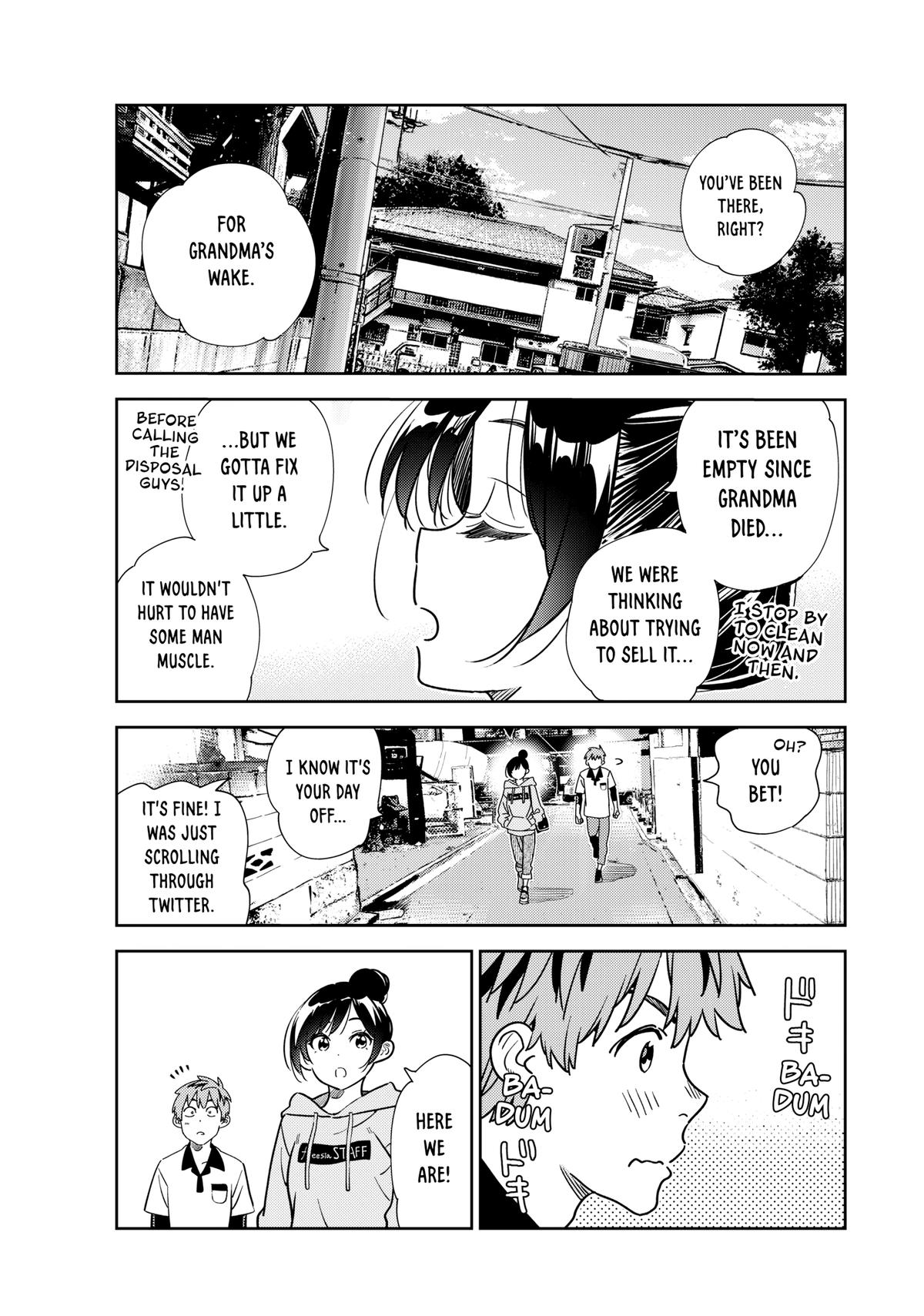 Rent A Girlfriend Chapter 246 - Page 1 - Rent A Girlfriend manga Chapter 246 manga