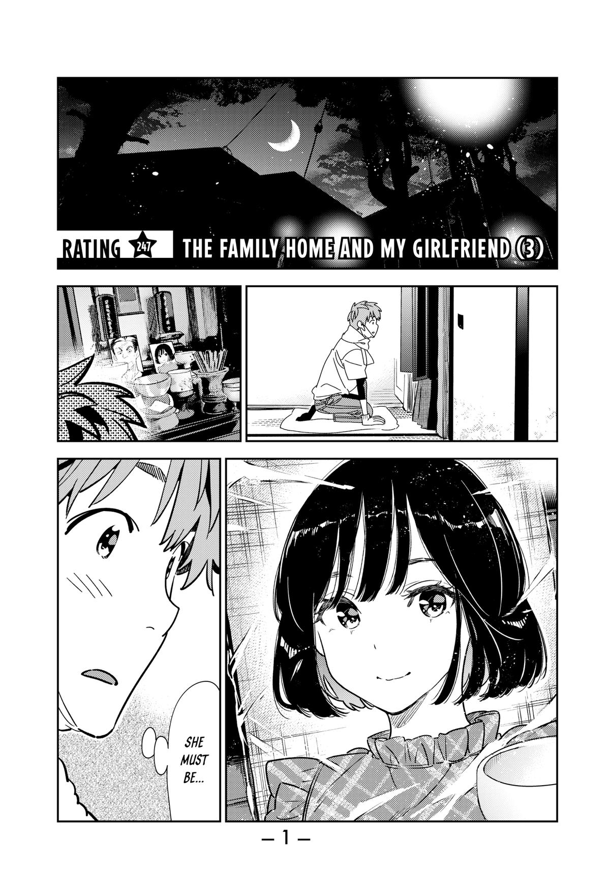Rent A Girlfriend Chapter 247 - Page 2 - Rent A Girlfriend manga Chapter 247 manga