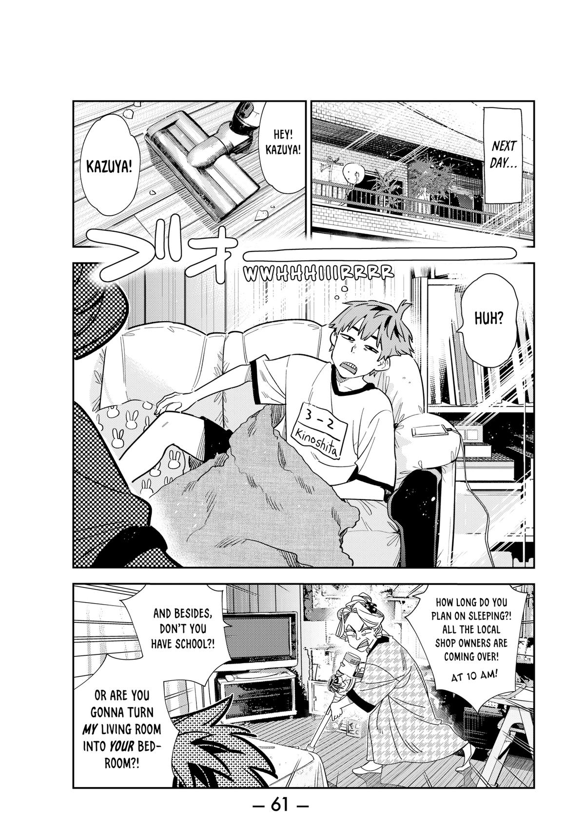 Rent A Girlfriend Chapter 250 - Page 1 - Rent A Girlfriend manga Chapter 250 manga