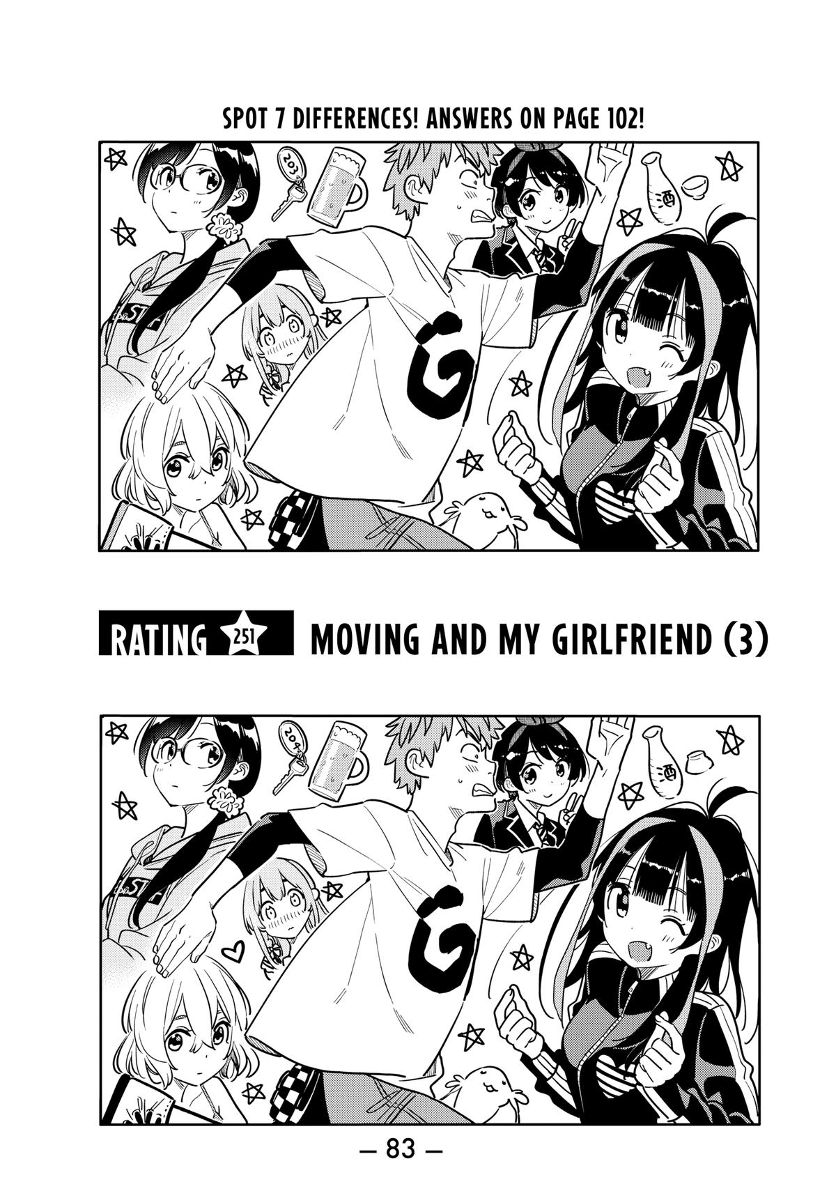 Rent A Girlfriend Chapter 251 - Page 3 - Rent A Girlfriend manga Chapter 251 manga