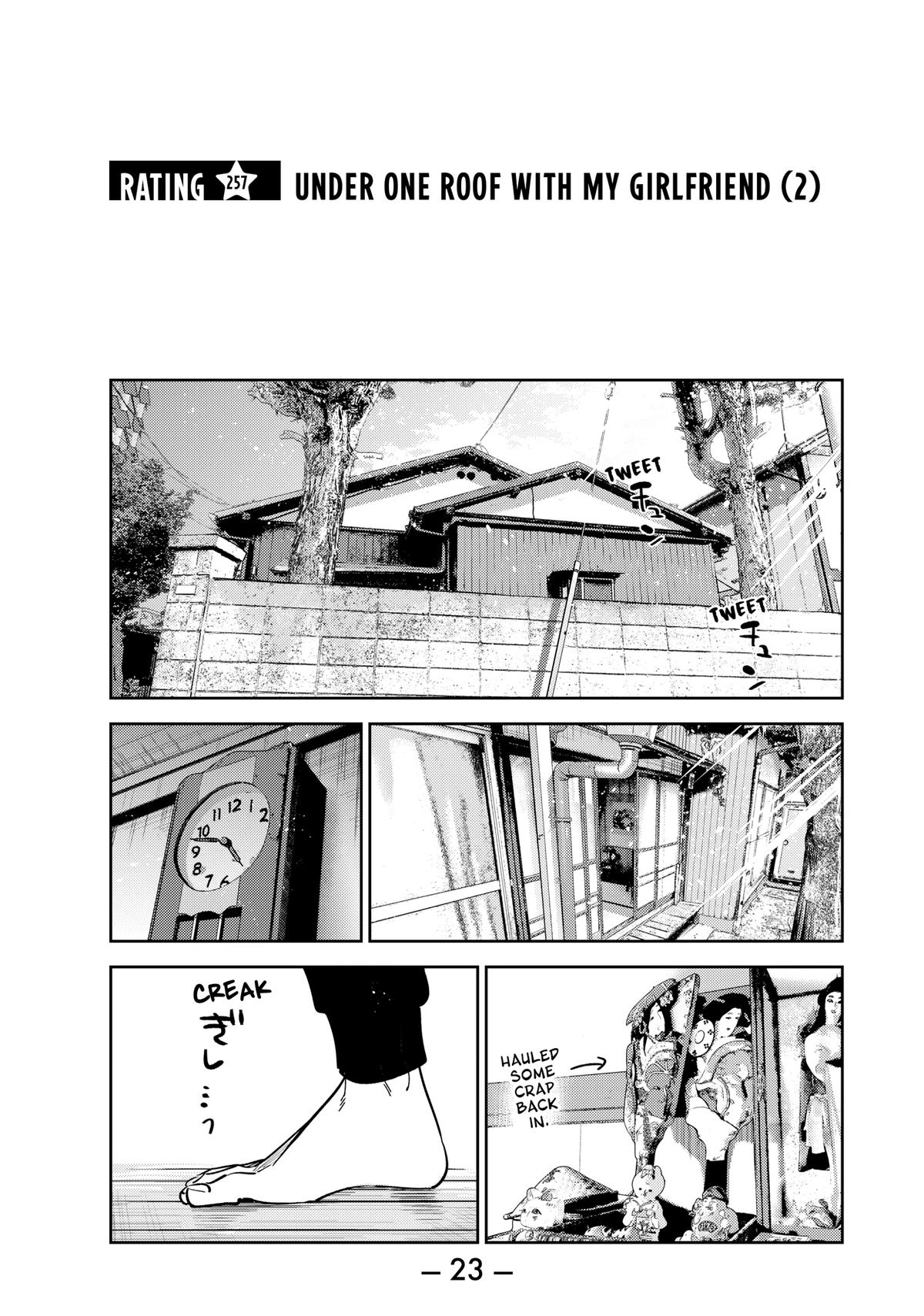 Rent A Girlfriend Chapter 257 - Page 1 - Rent A Girlfriend manga Chapter 257 manga