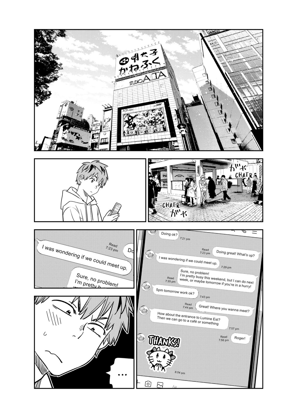 Rent A Girlfriend Chapter 263 - Page 1 - Rent A Girlfriend manga Chapter 263 manga