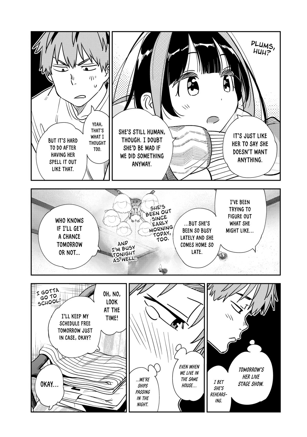 Rent A Girlfriend Chapter 264 - Page 3 - Rent A Girlfriend manga Chapter 264 manga
