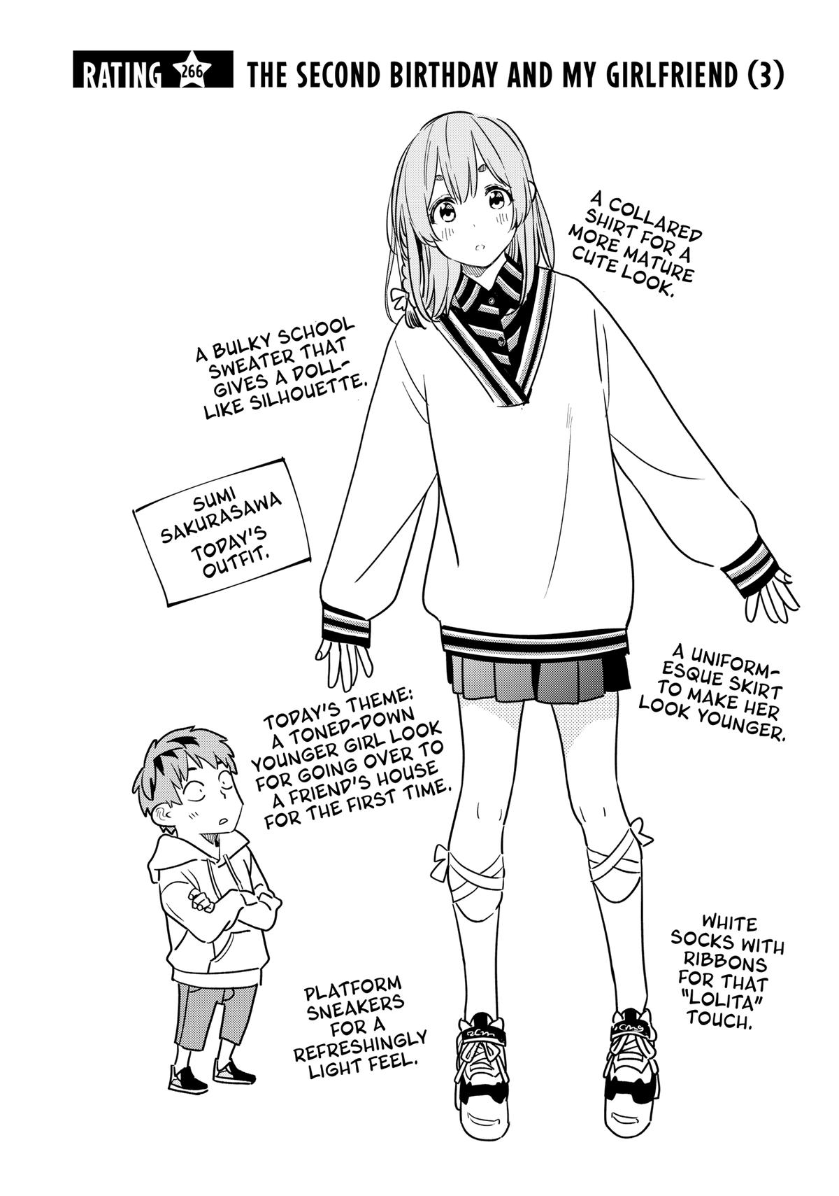 Rent A Girlfriend Chapter 266 - Page 2 - Rent A Girlfriend manga Chapter 266 manga
