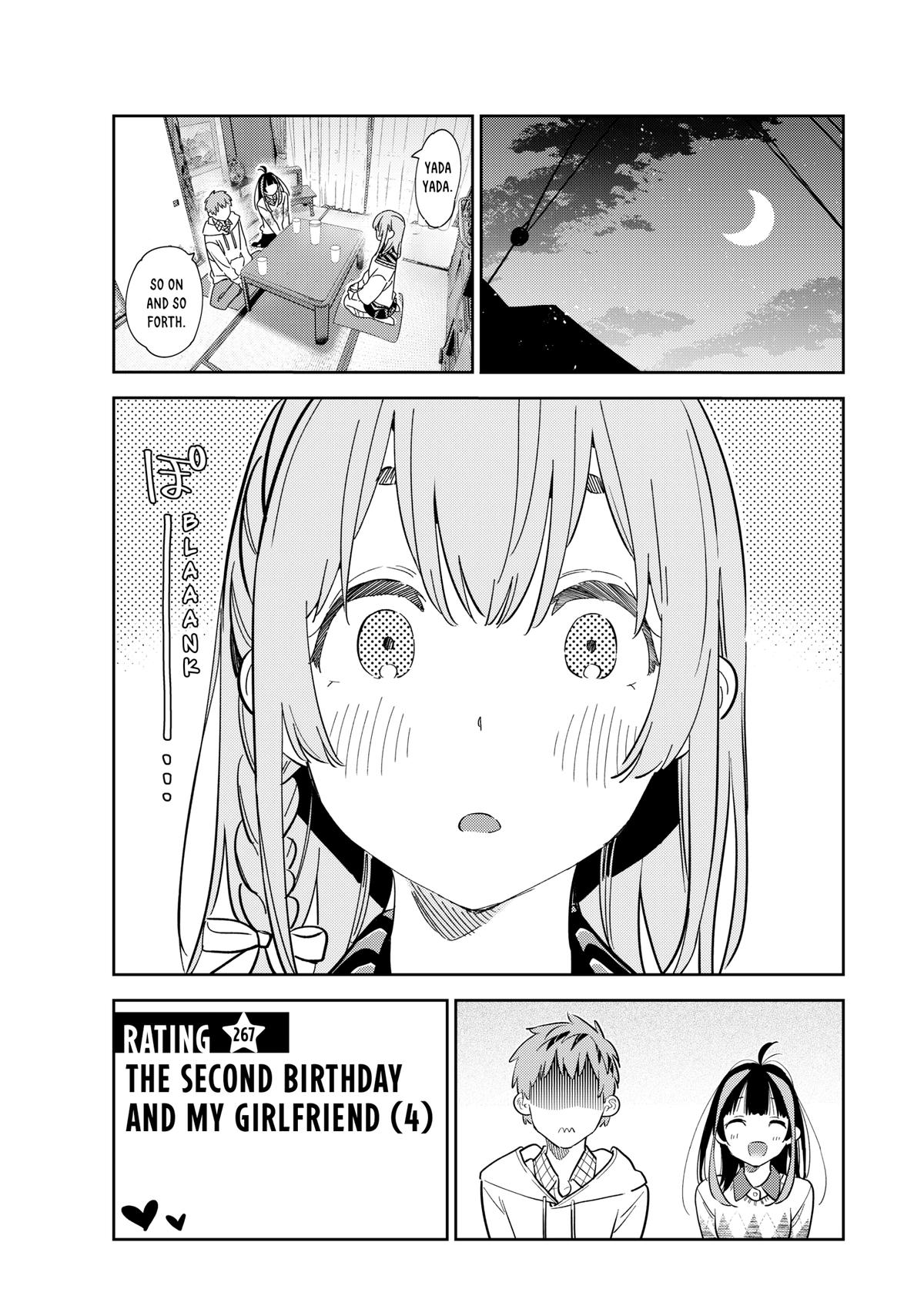 Rent A Girlfriend Chapter 267 - Page 1 - Rent A Girlfriend manga Chapter 267 manga