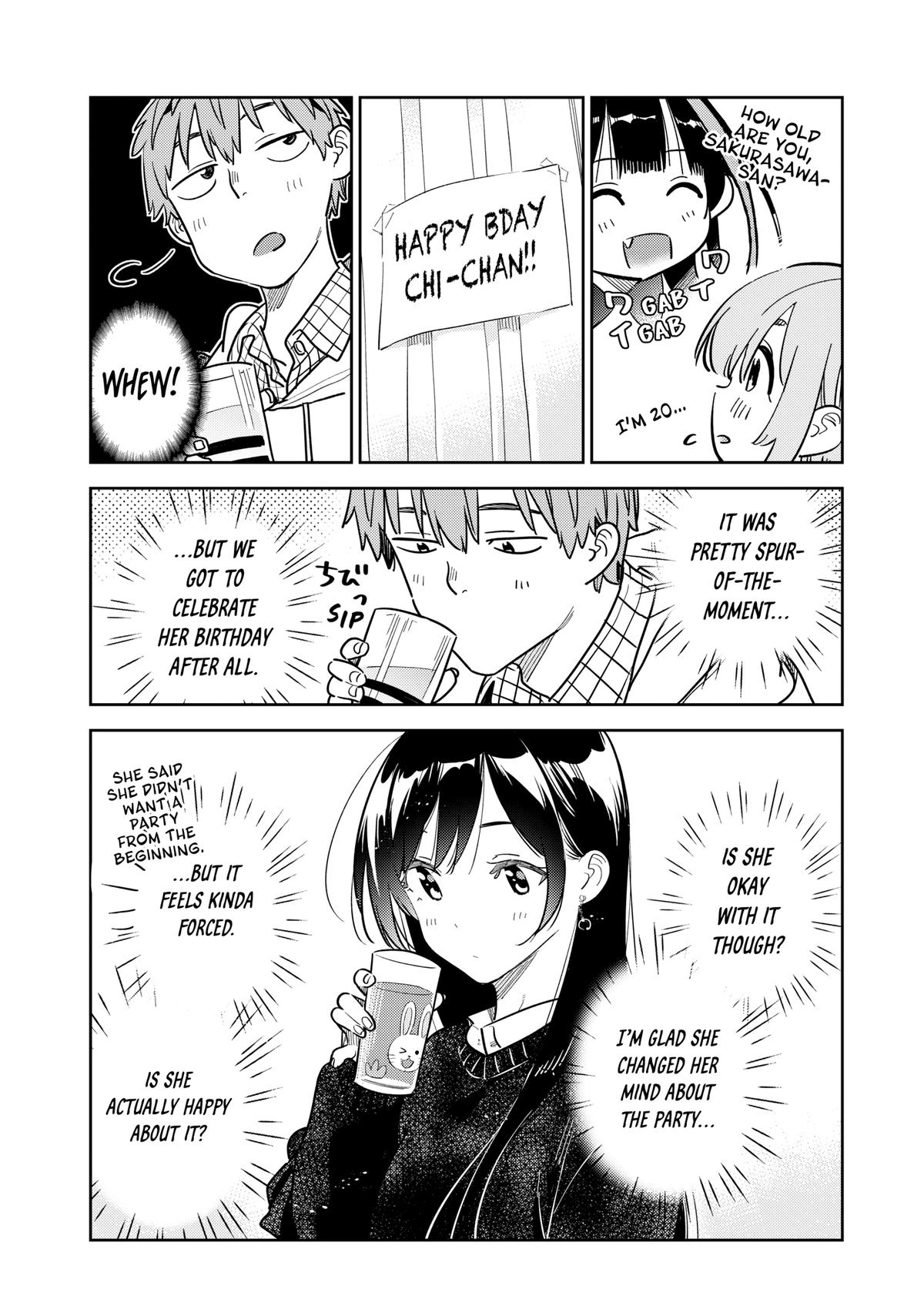 Rent A Girlfriend Chapter 269 - Page 3 - Rent A Girlfriend manga Chapter 269 manga