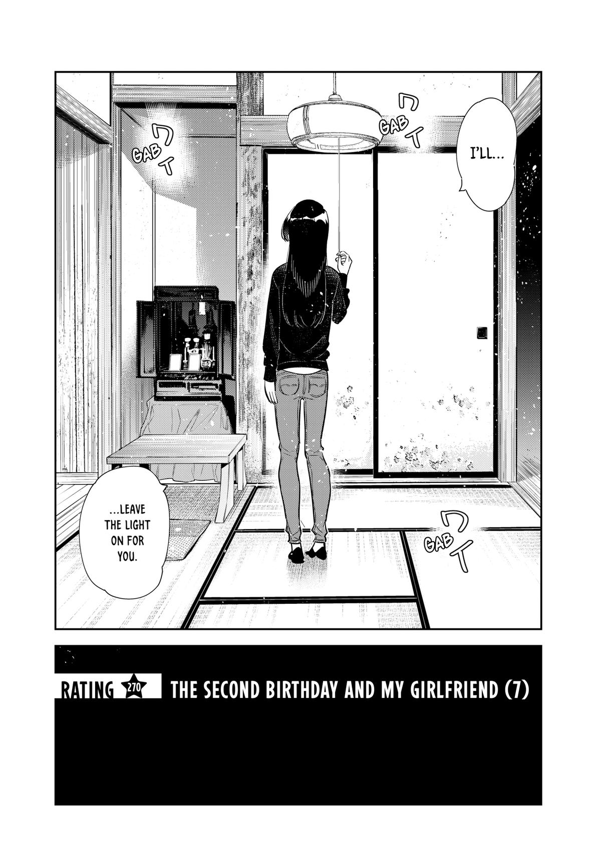Rent A Girlfriend Chapter 270 - Page 2 - Rent A Girlfriend manga Chapter 270 manga