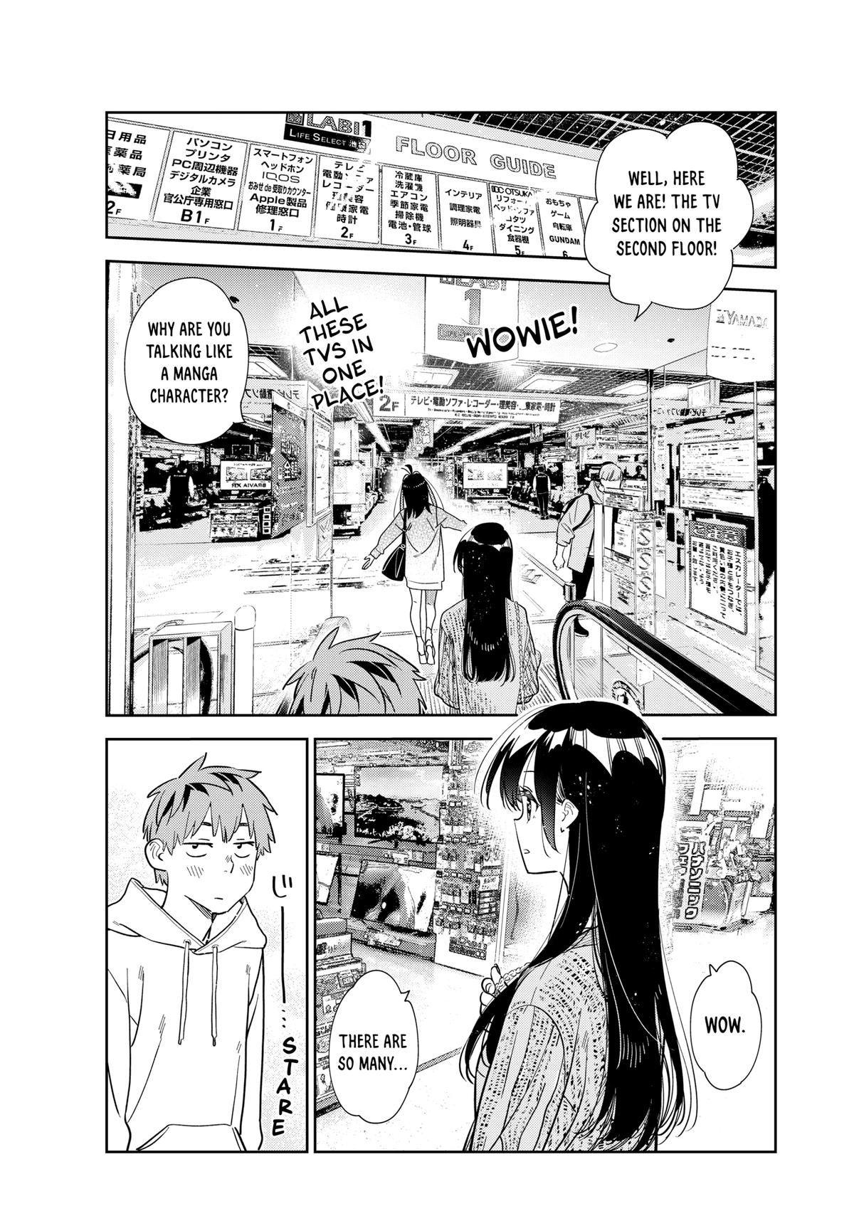 Rent A Girlfriend Chapter 278 - Page 1 - Rent A Girlfriend manga Chapter 278 manga
