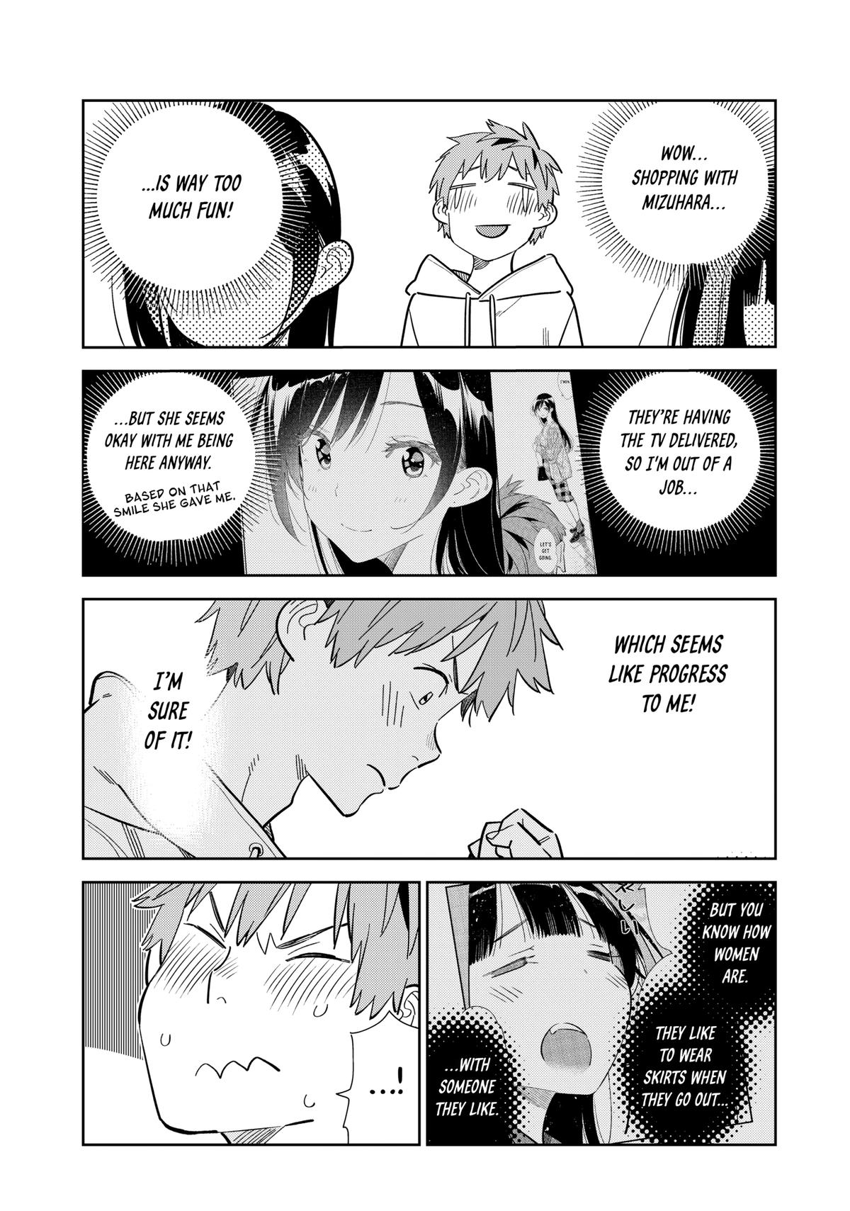 Rent A Girlfriend Chapter 279 - Page 3 - Rent A Girlfriend manga Chapter 279 manga